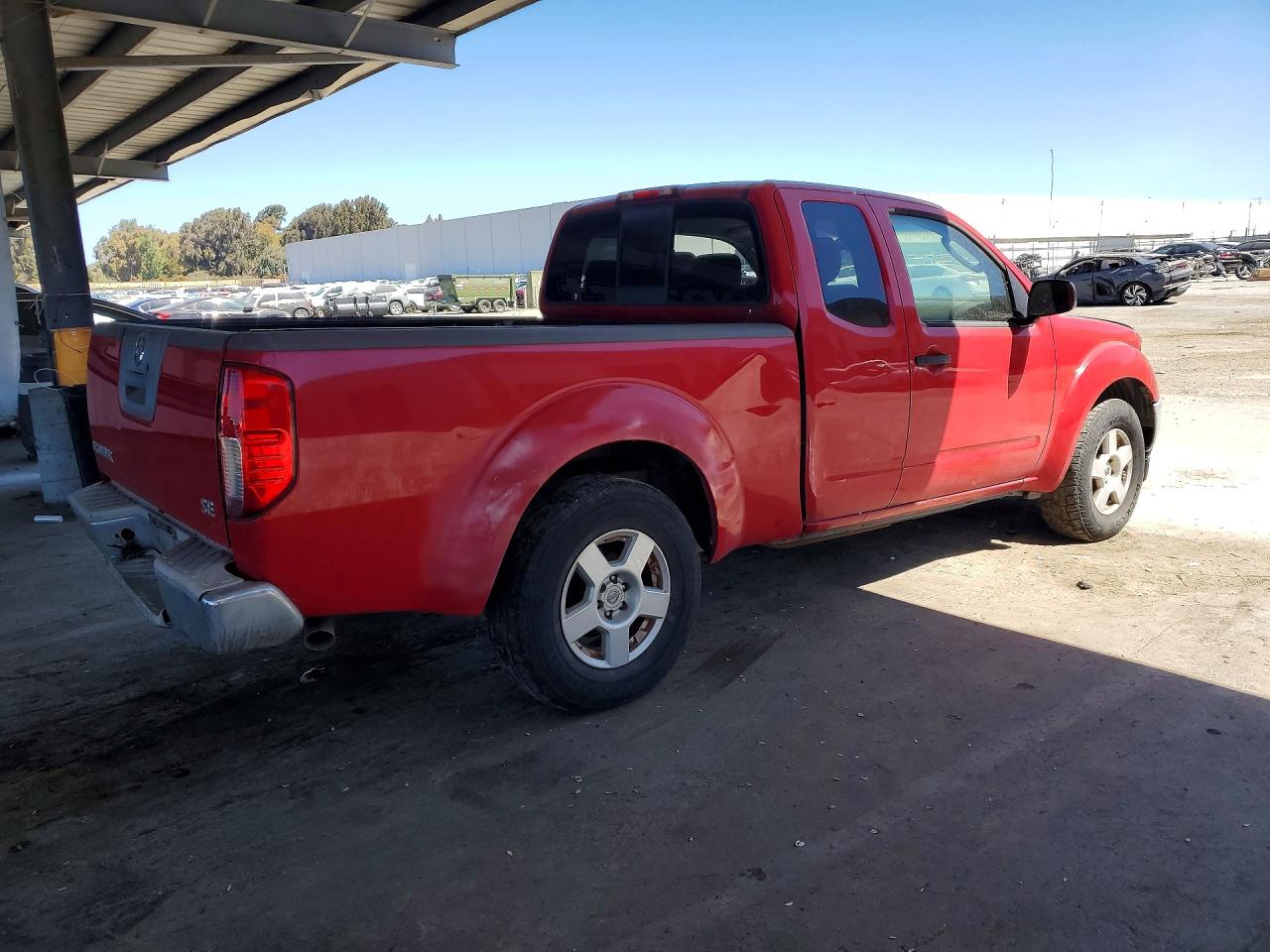 2006 Nissan Frontier Se Red vin: 1N6AD06U06C428495