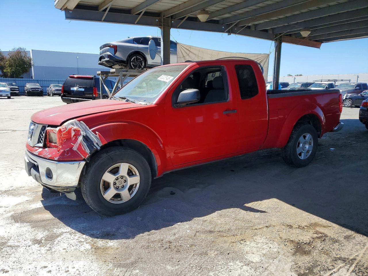 2006 Nissan Frontier Se Red vin: 1N6AD06U06C428495