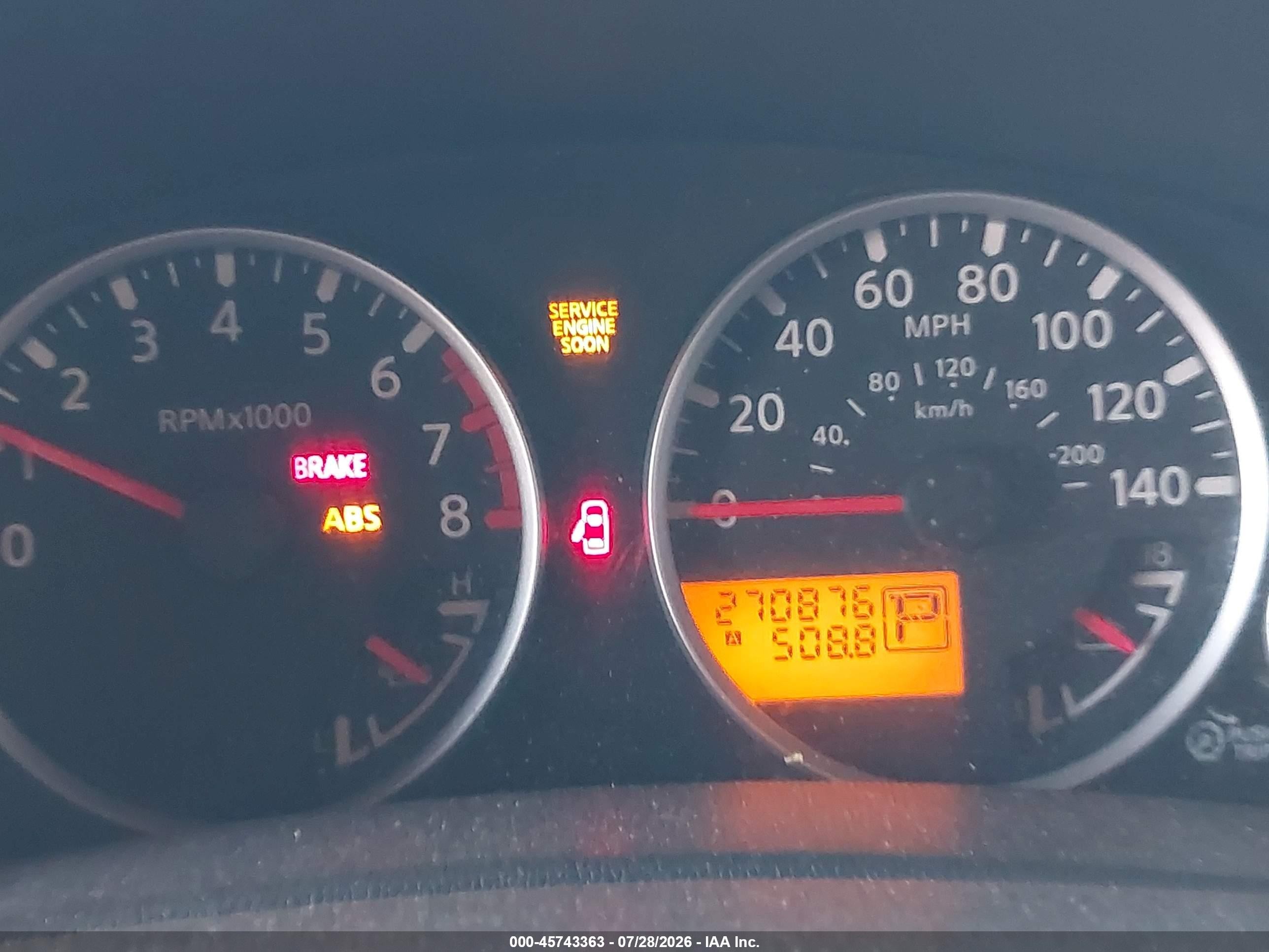 2006 Nissan Frontier Le Blue vin: 1N6AD06U06C440985