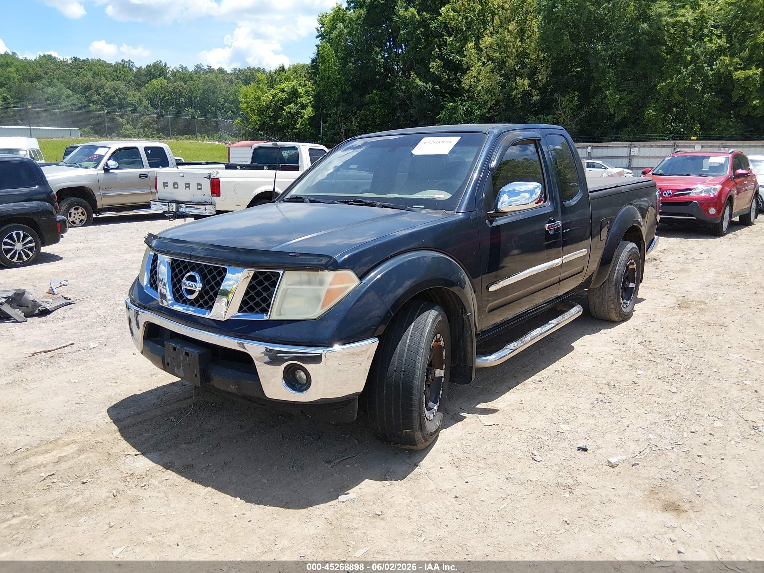 2006 Nissan Frontier Se Blue vin: 1N6AD06U06C460458