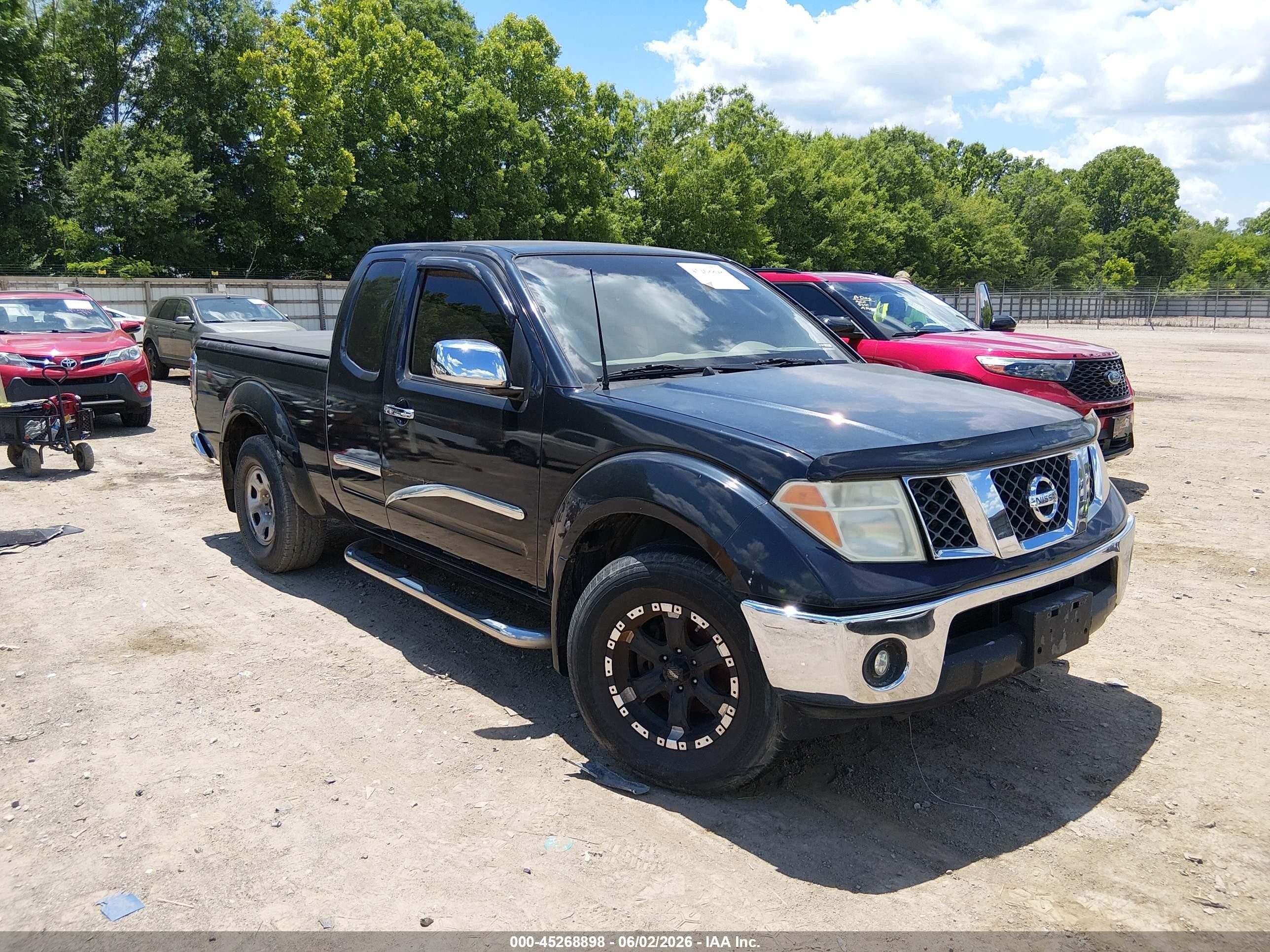 2006 Nissan Frontier Se Blue vin: 1N6AD06U06C460458