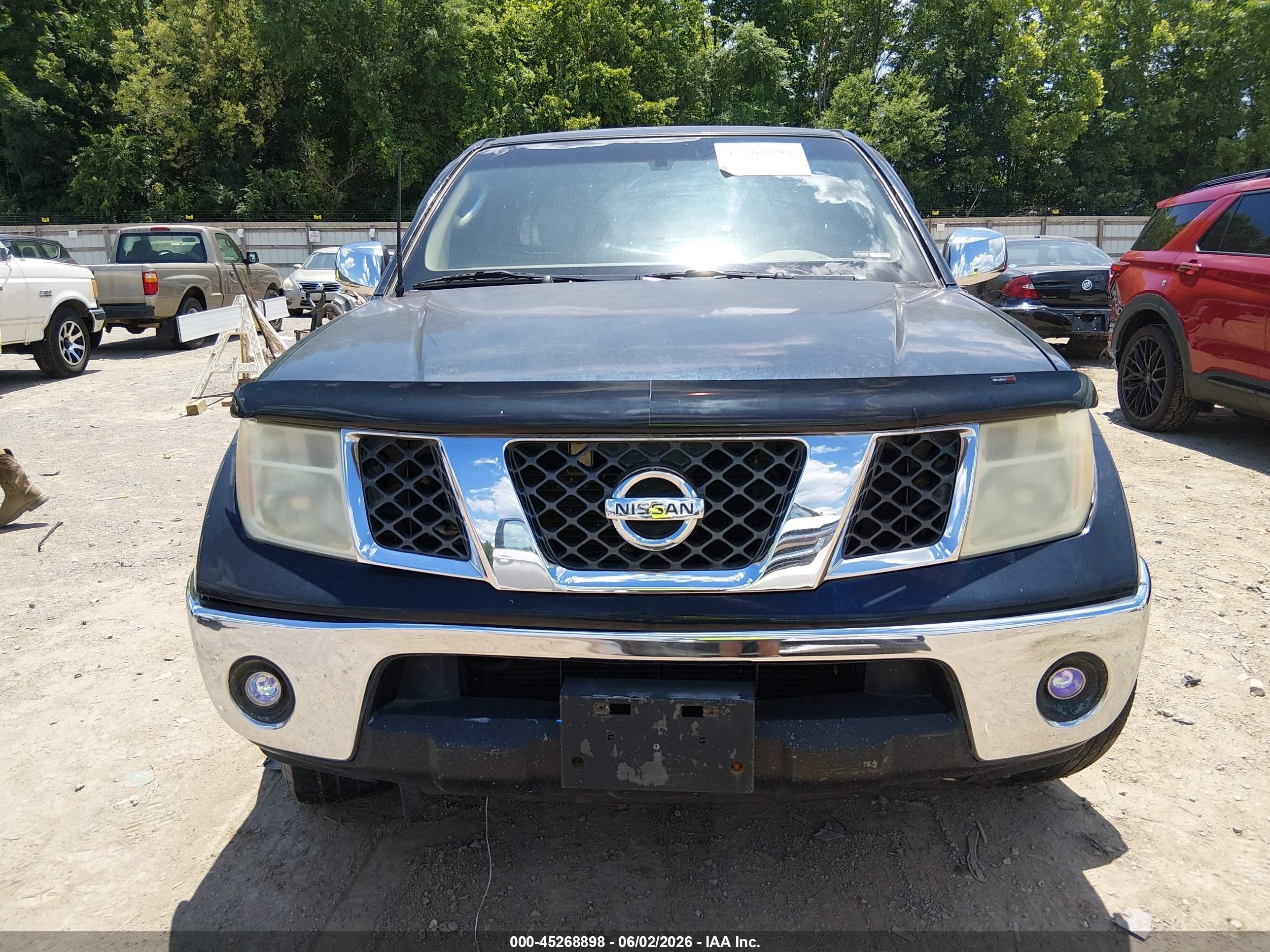 2006 Nissan Frontier Se Blue vin: 1N6AD06U06C460458
