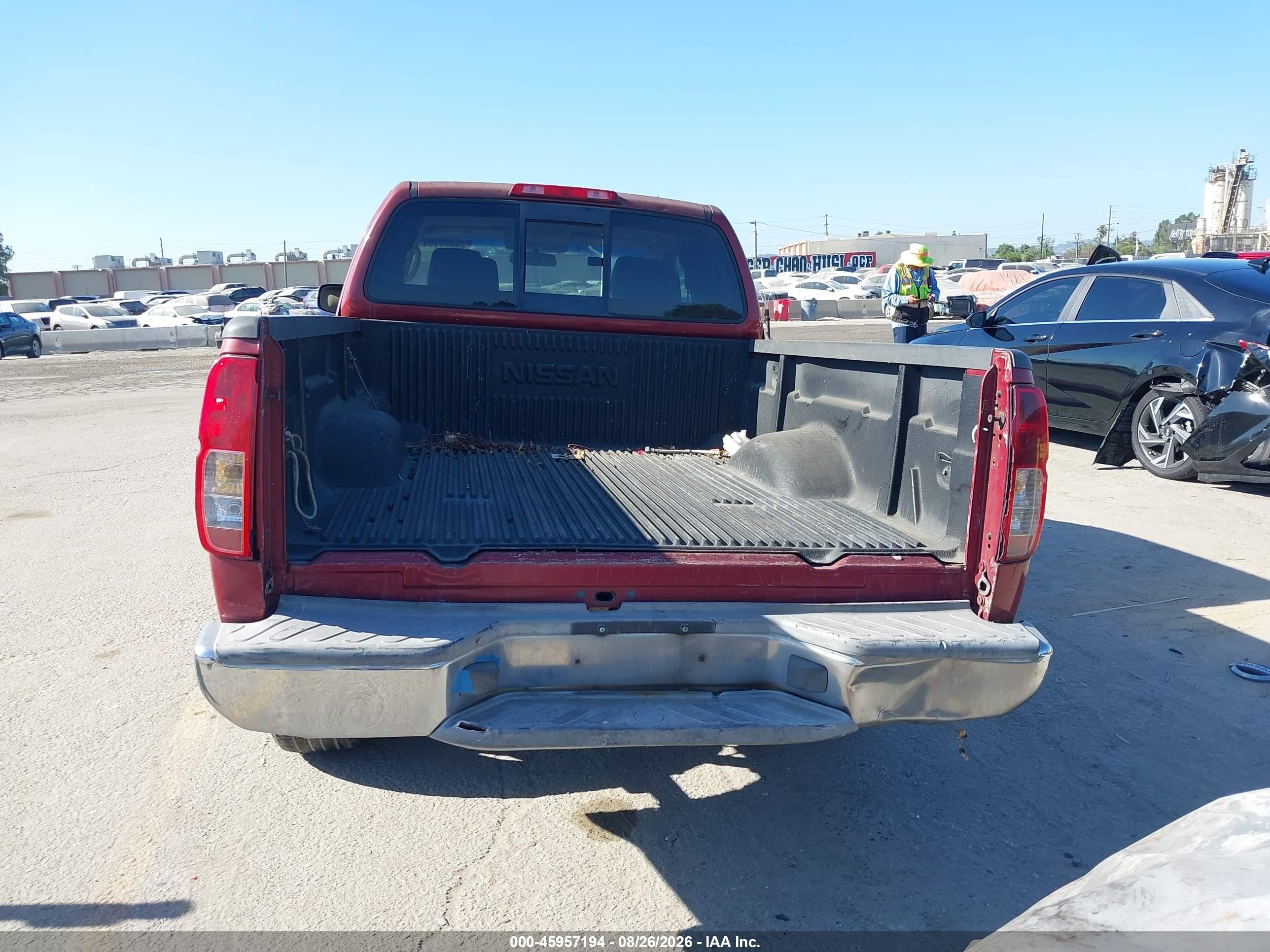 2006 Nissan Frontier Se Red vin: 1N6AD06U06C470021