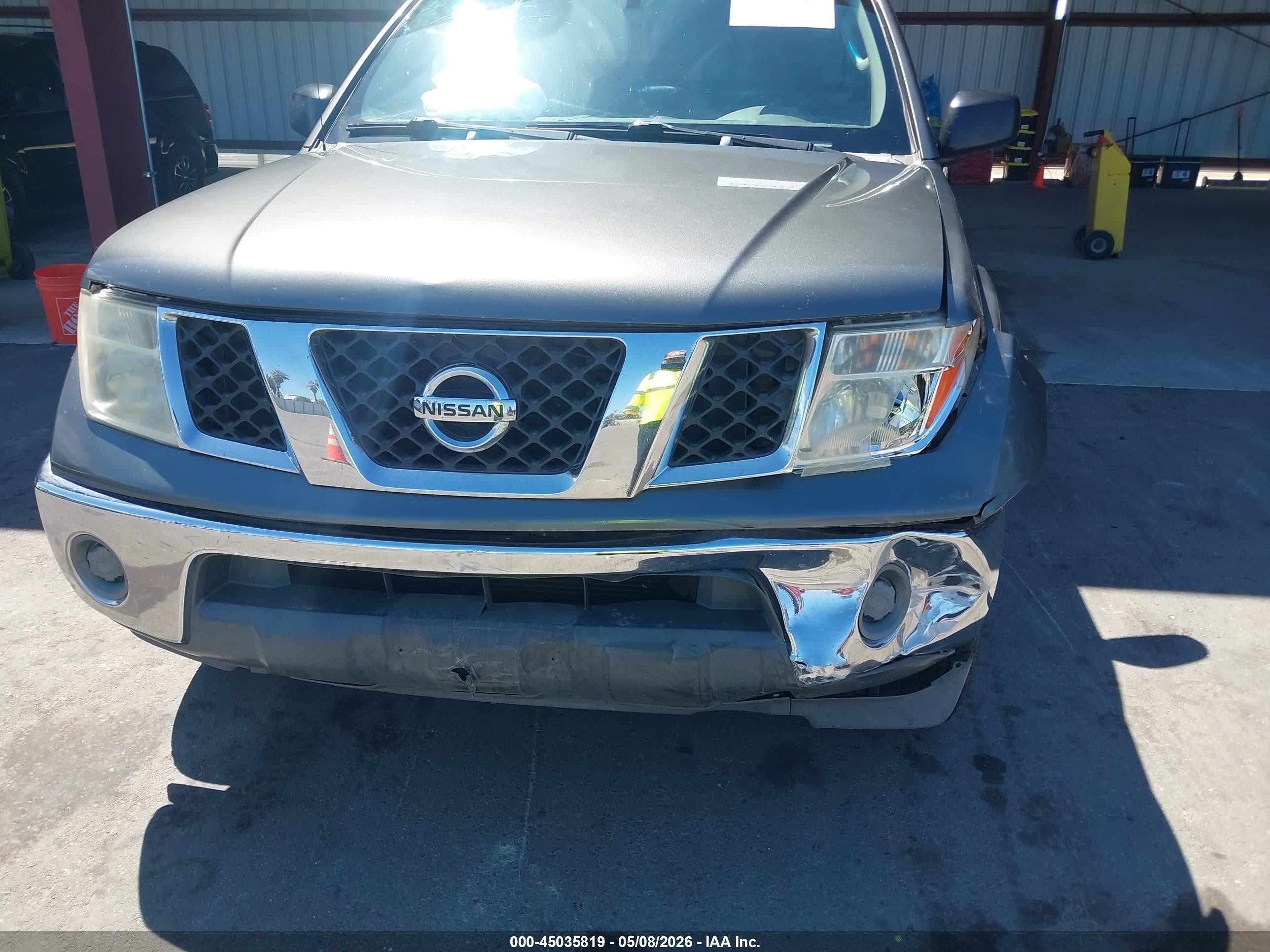 2007 Nissan Frontier Se Gray vin: 1N6AD06U07C420477