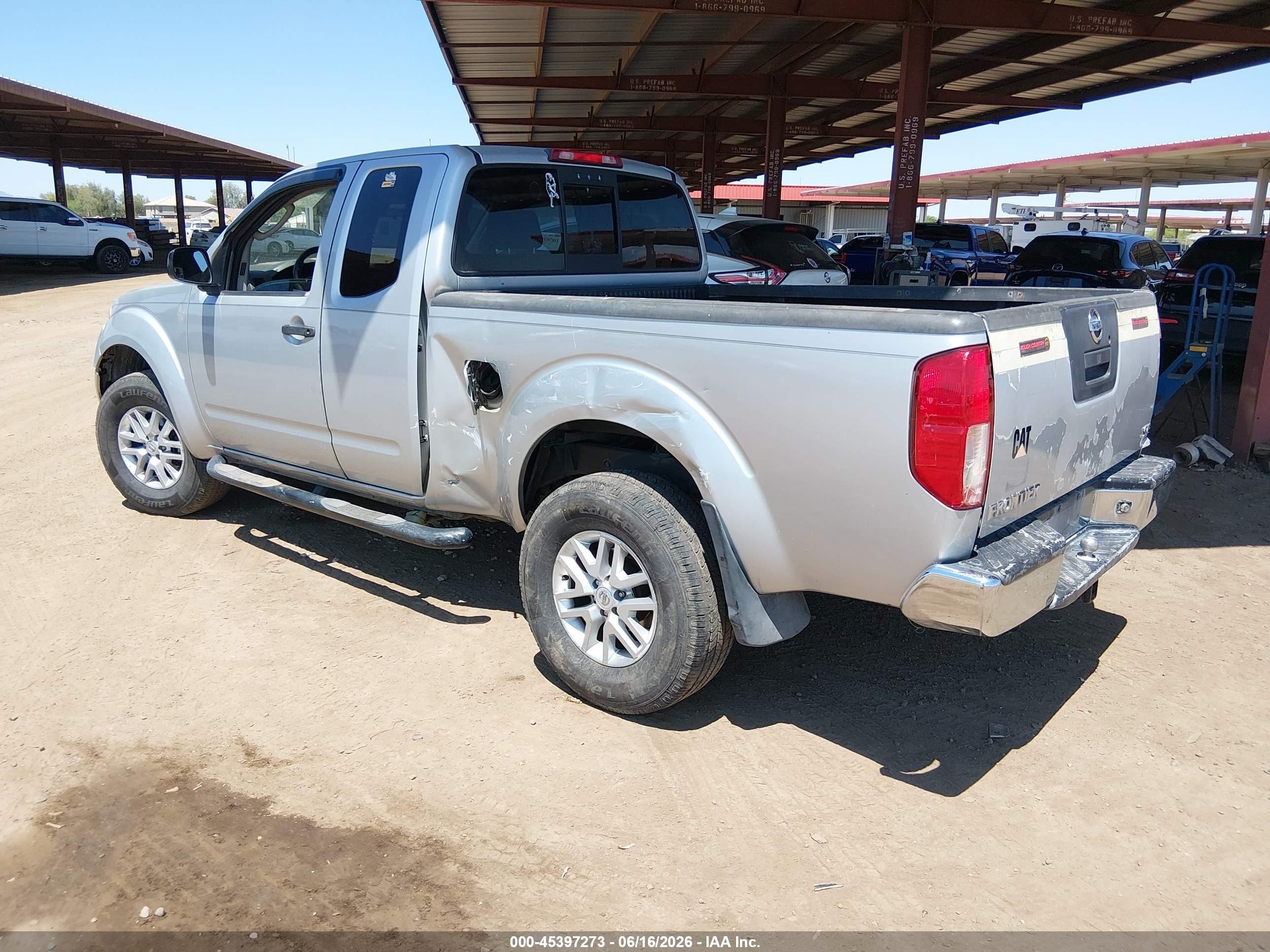 2005 Nissan Frontier Se Silver vin: 1N6AD06U15C464128