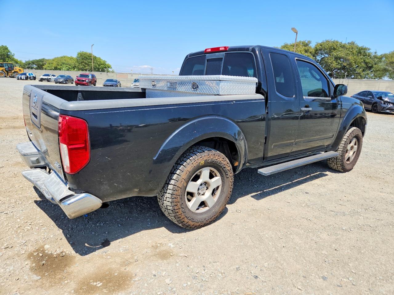 2006 Nissan Frontier Se Black vin: 1N6AD06U16C407543