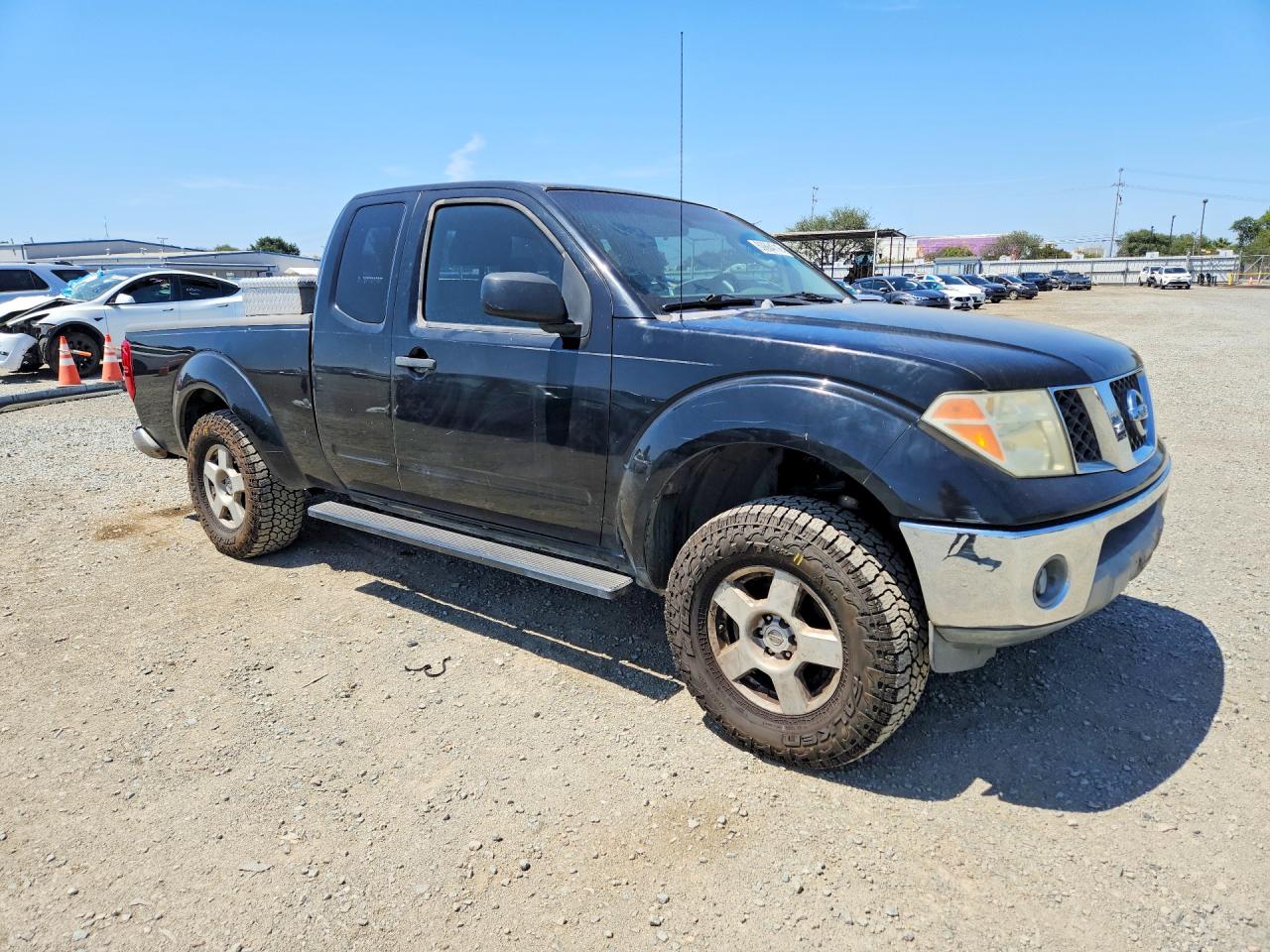 2006 Nissan Frontier Se Black vin: 1N6AD06U16C407543