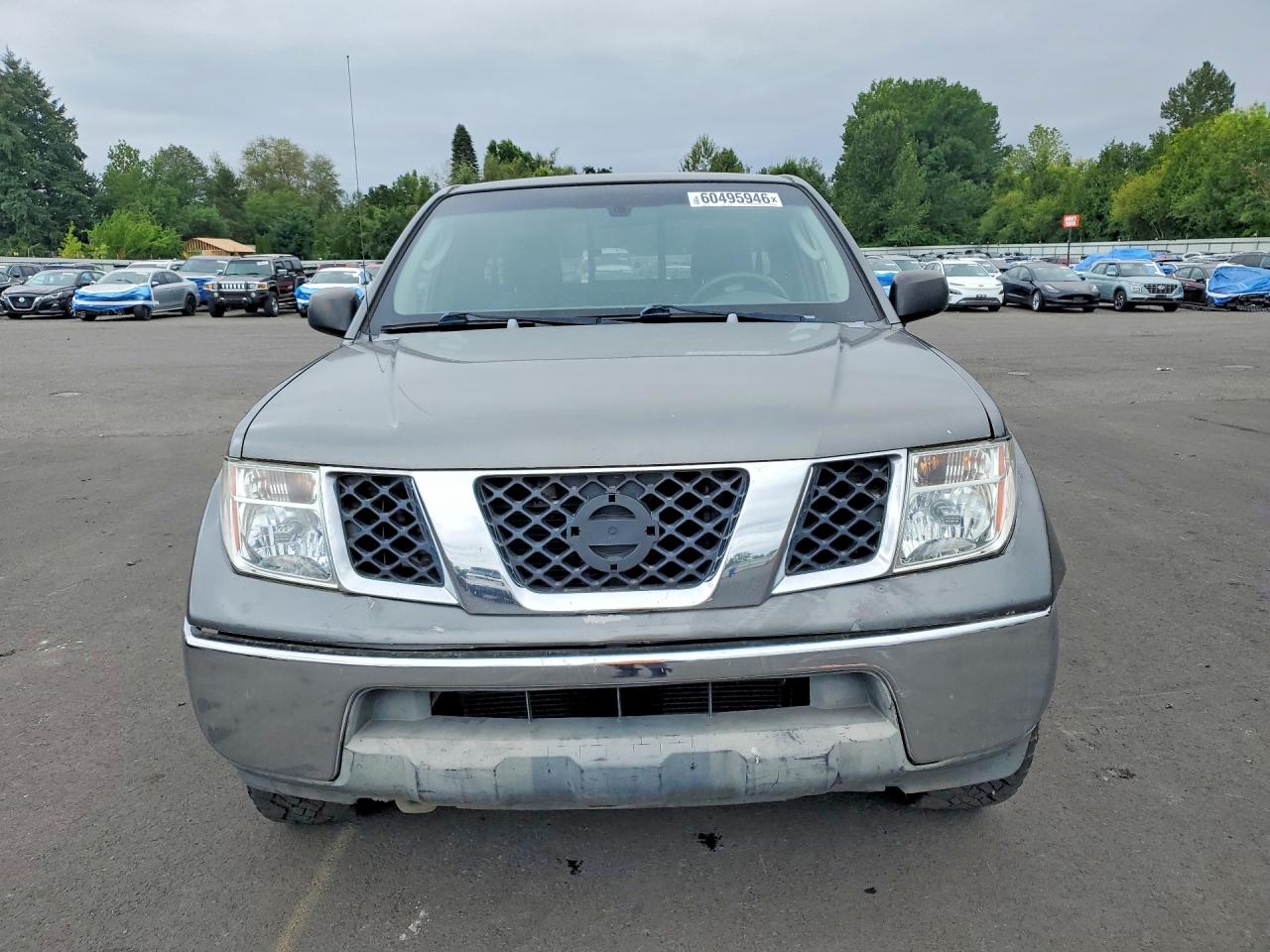 2007 Nissan Frontier Se Gray vin: 1N6AD06U17C405728