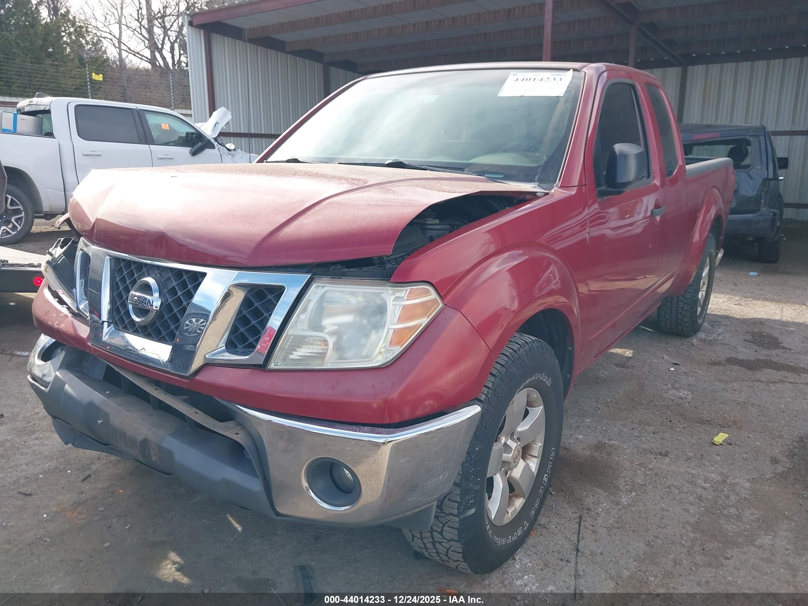 2009 Nissan Frontier Se Red vin: 1N6AD06U19C400922
