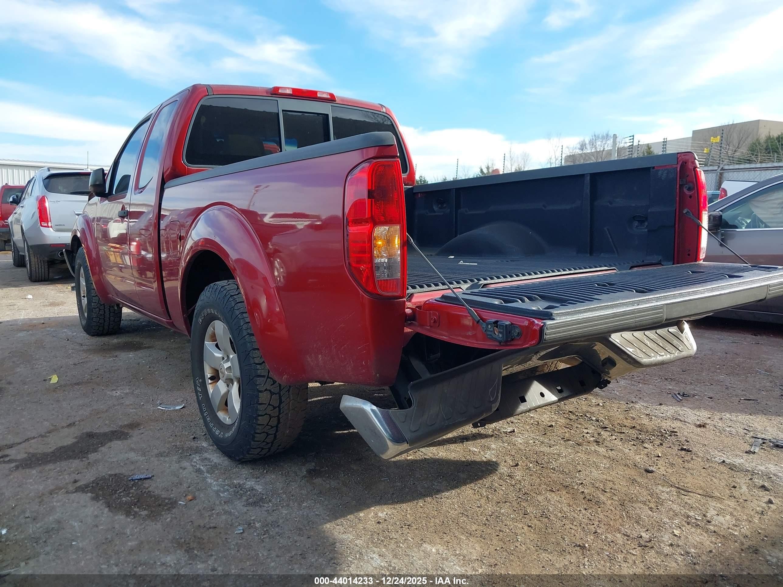 2009 Nissan Frontier Se Red vin: 1N6AD06U19C400922