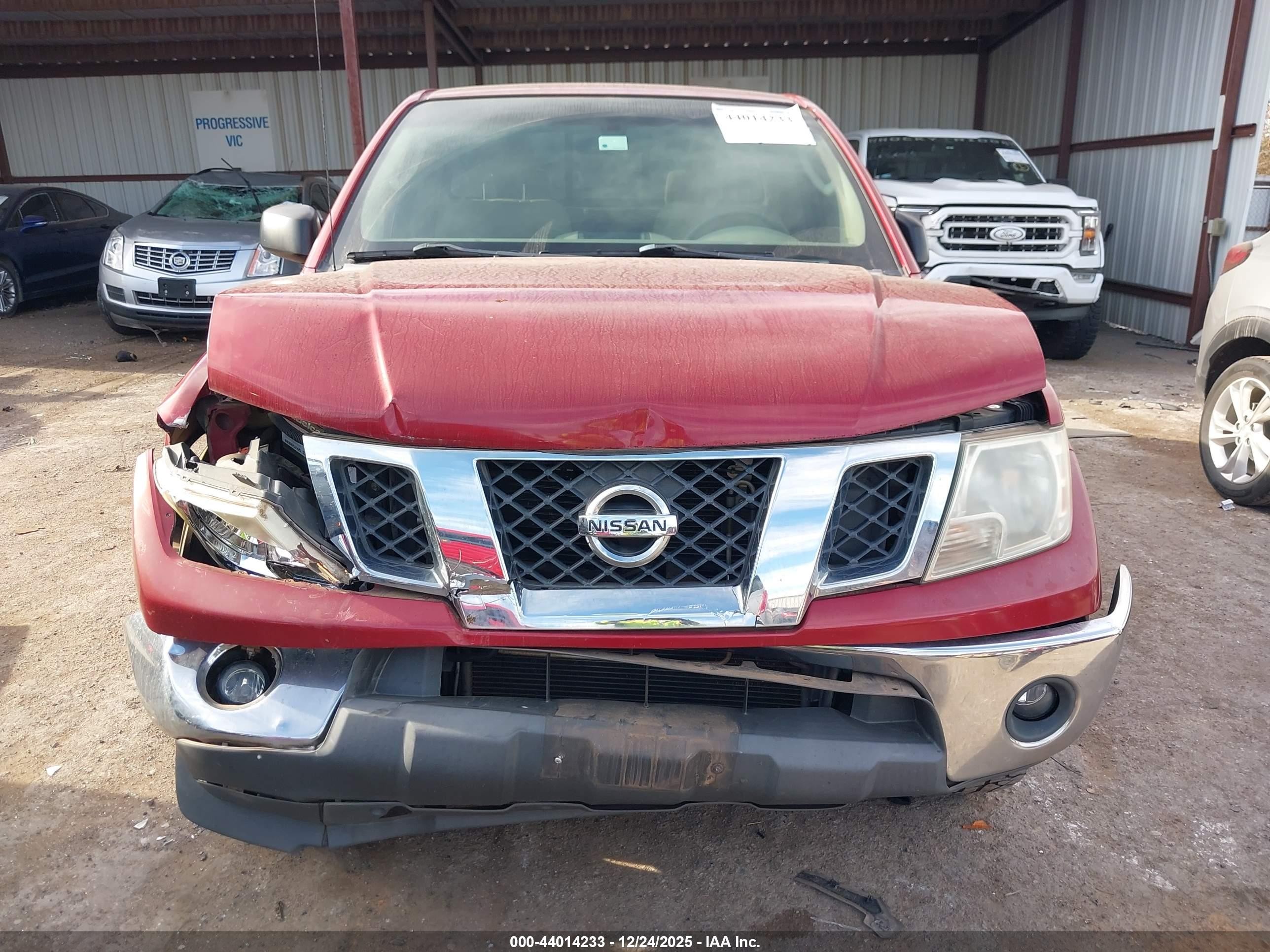 2009 Nissan Frontier Se Red vin: 1N6AD06U19C400922