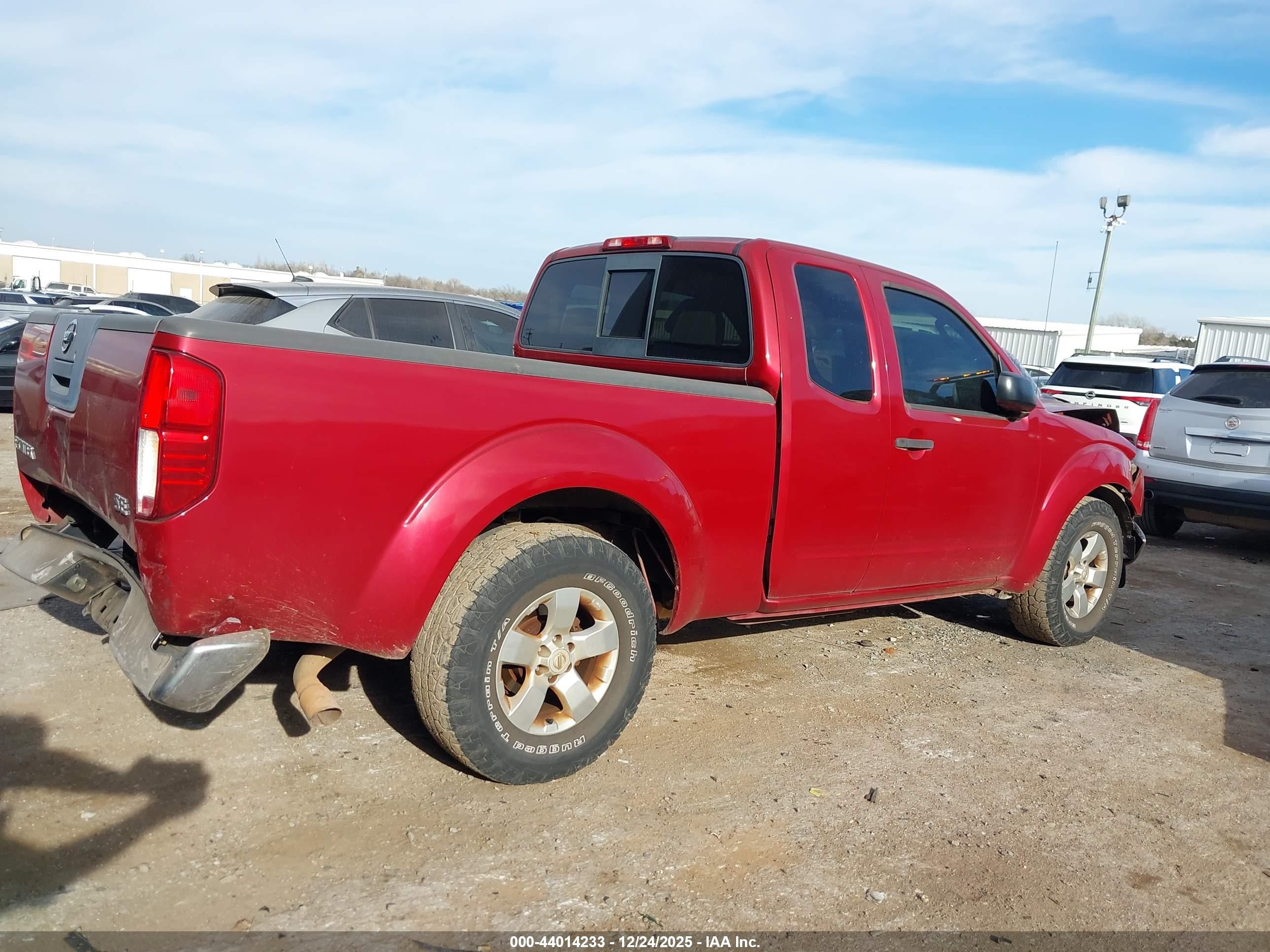 2009 Nissan Frontier Se Red vin: 1N6AD06U19C400922