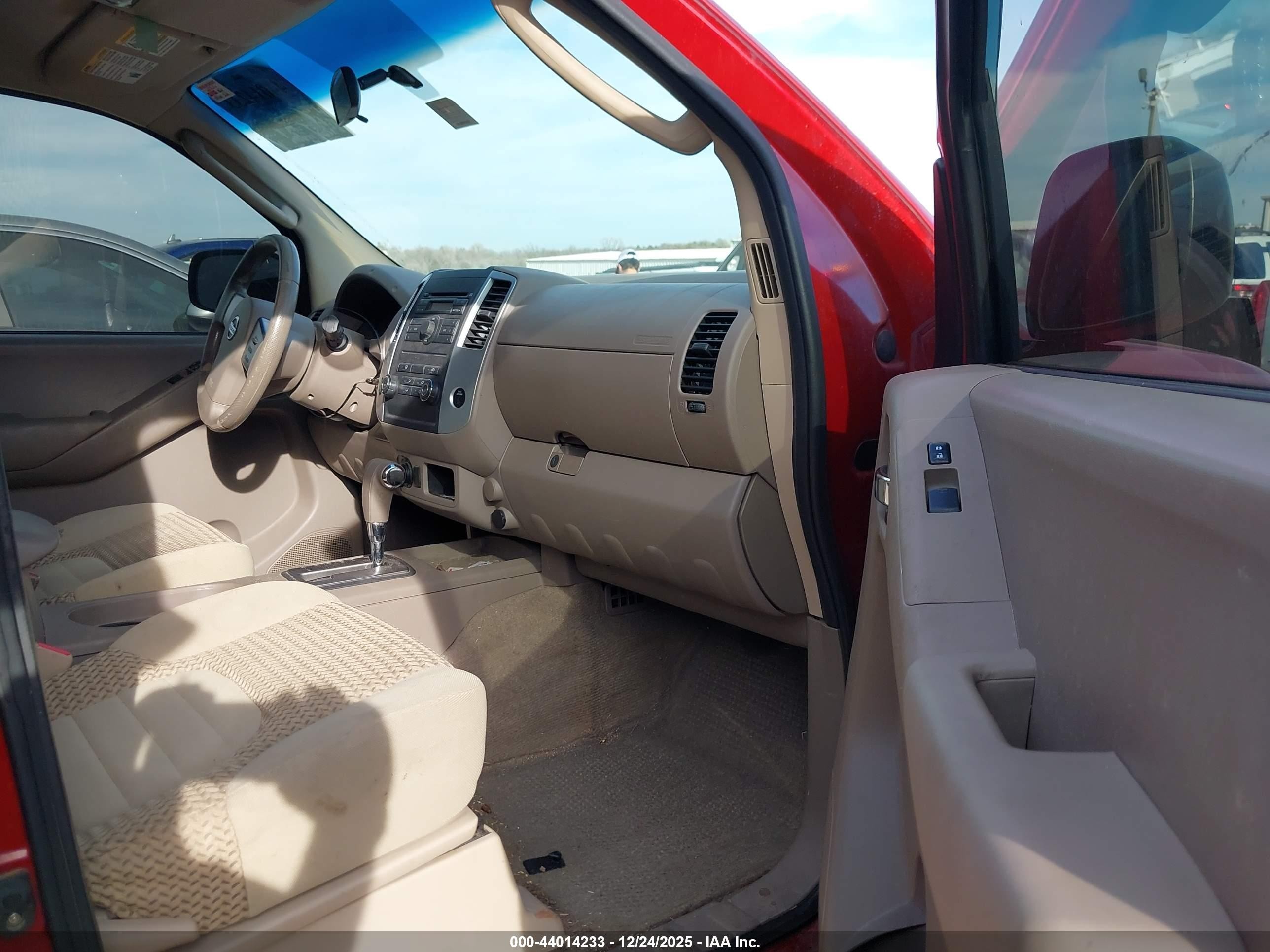 2009 Nissan Frontier Se Red vin: 1N6AD06U19C400922