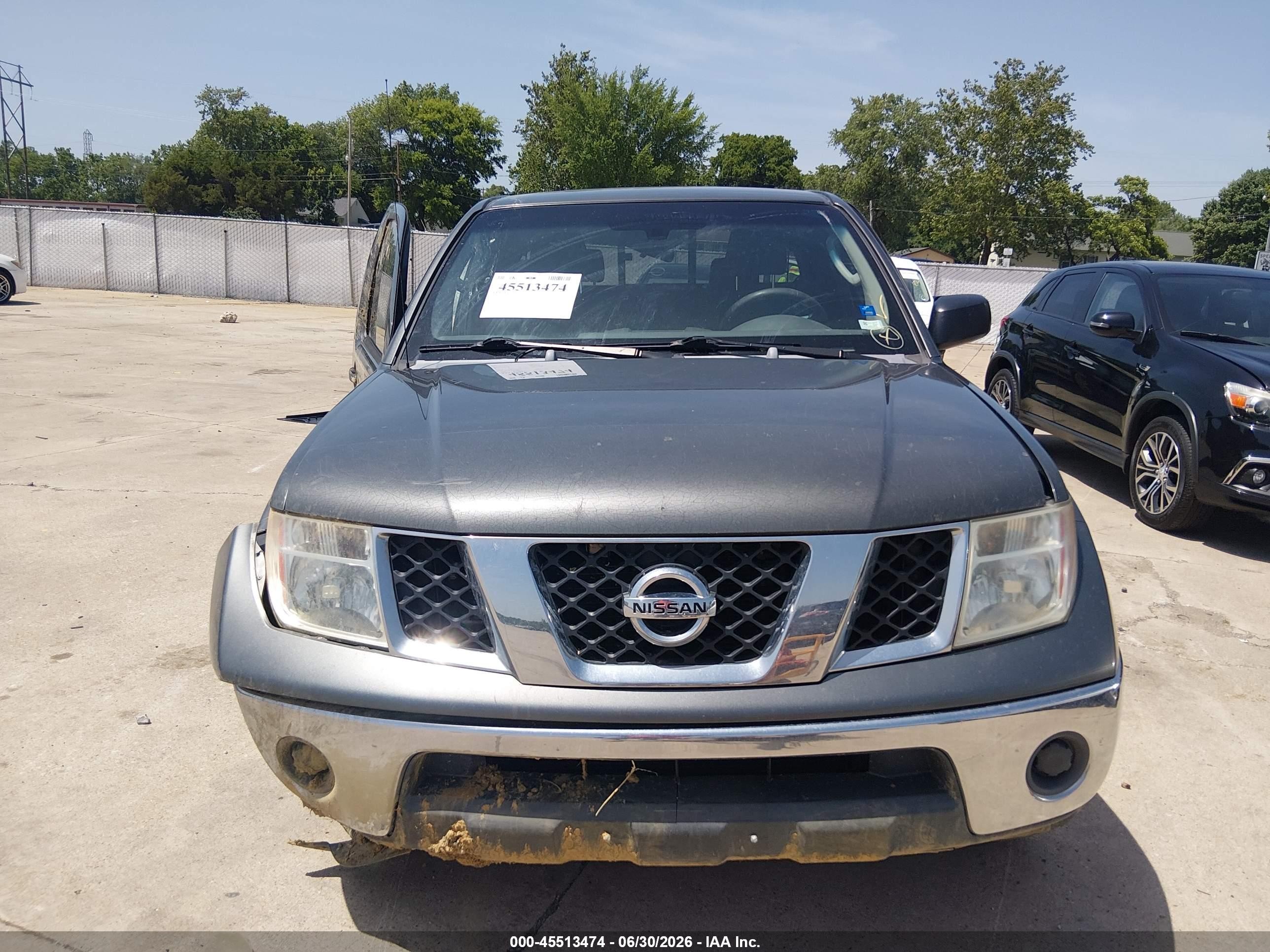 2006 Nissan Frontier Se Gray vin: 1N6AD06U26C406126