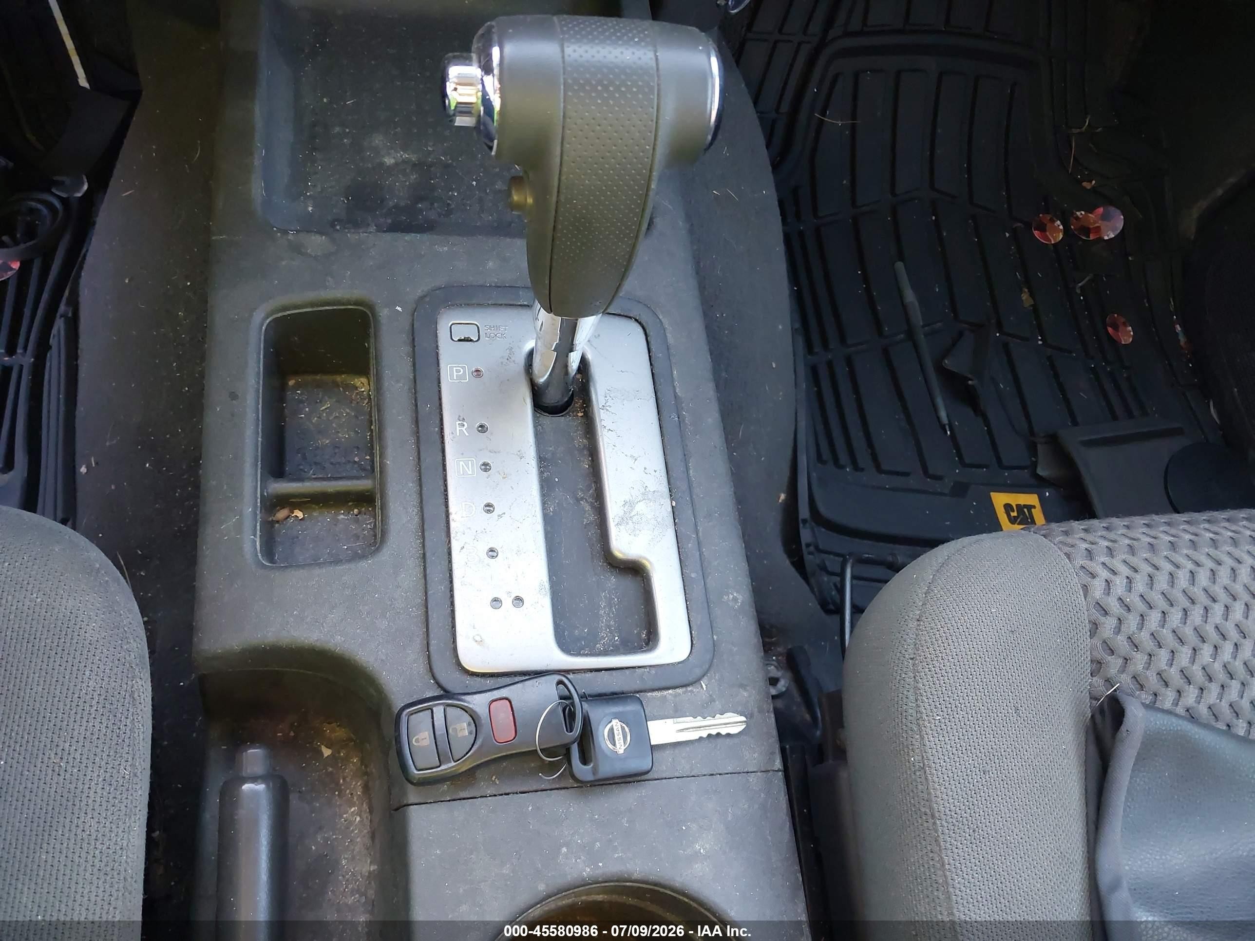 2007 Nissan Frontier Se Silver vin: 1N6AD06U27C418309