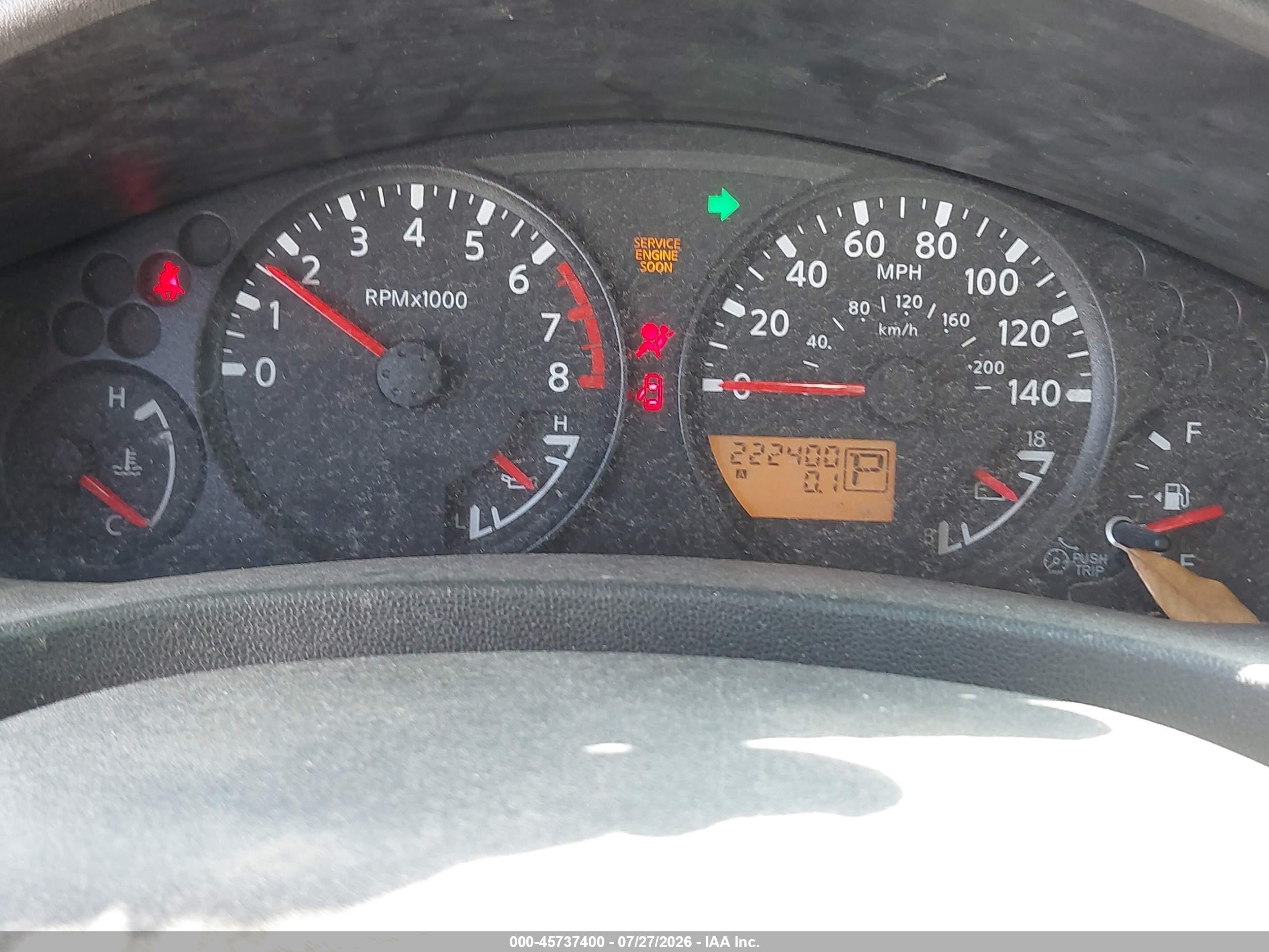 2007 Nissan Frontier Se Silver vin: 1N6AD06U27C456106