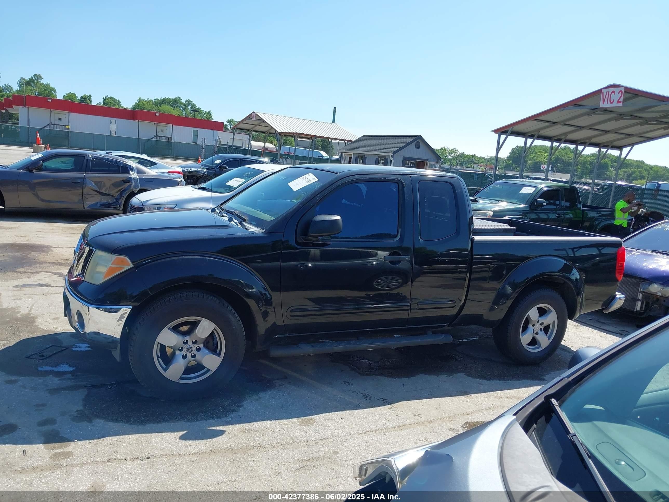 2005 Nissan Frontier Le Black vin: 1N6AD06U35C400723