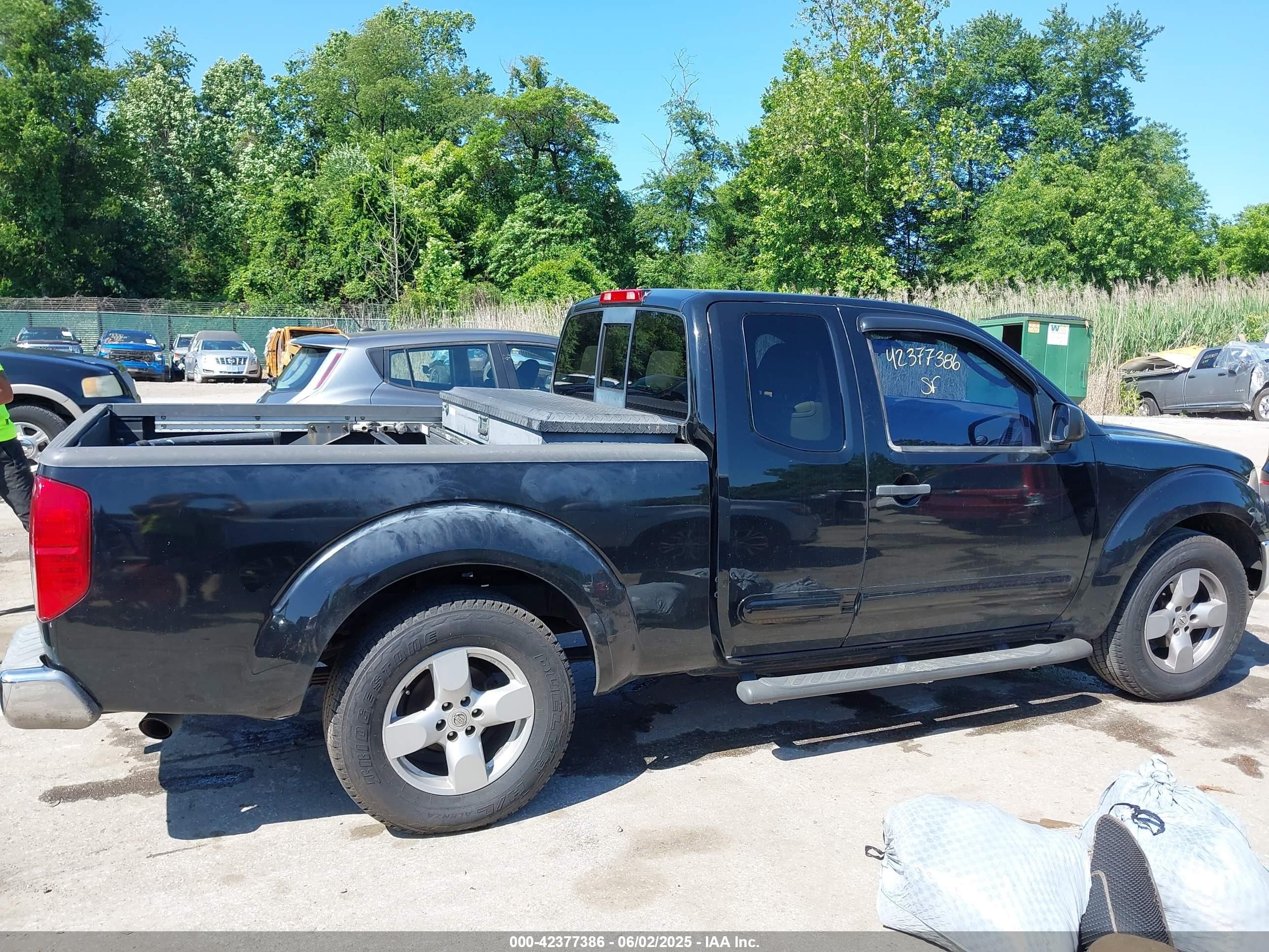 2005 Nissan Frontier Le Black vin: 1N6AD06U35C400723