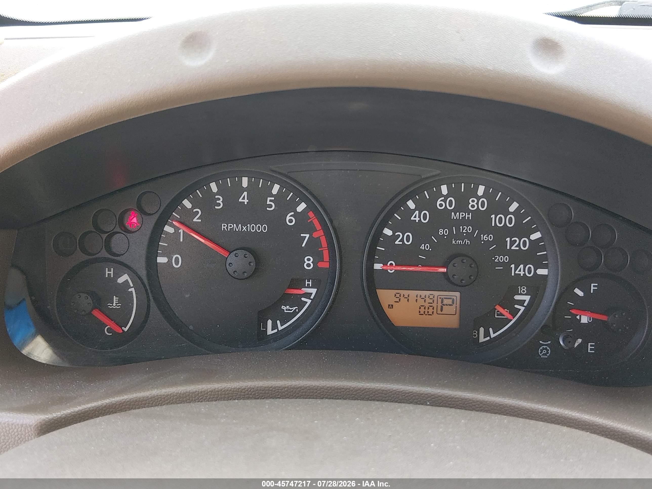 2005 Nissan Frontier 2wd Le White vin: 1N6AD06U35C405159