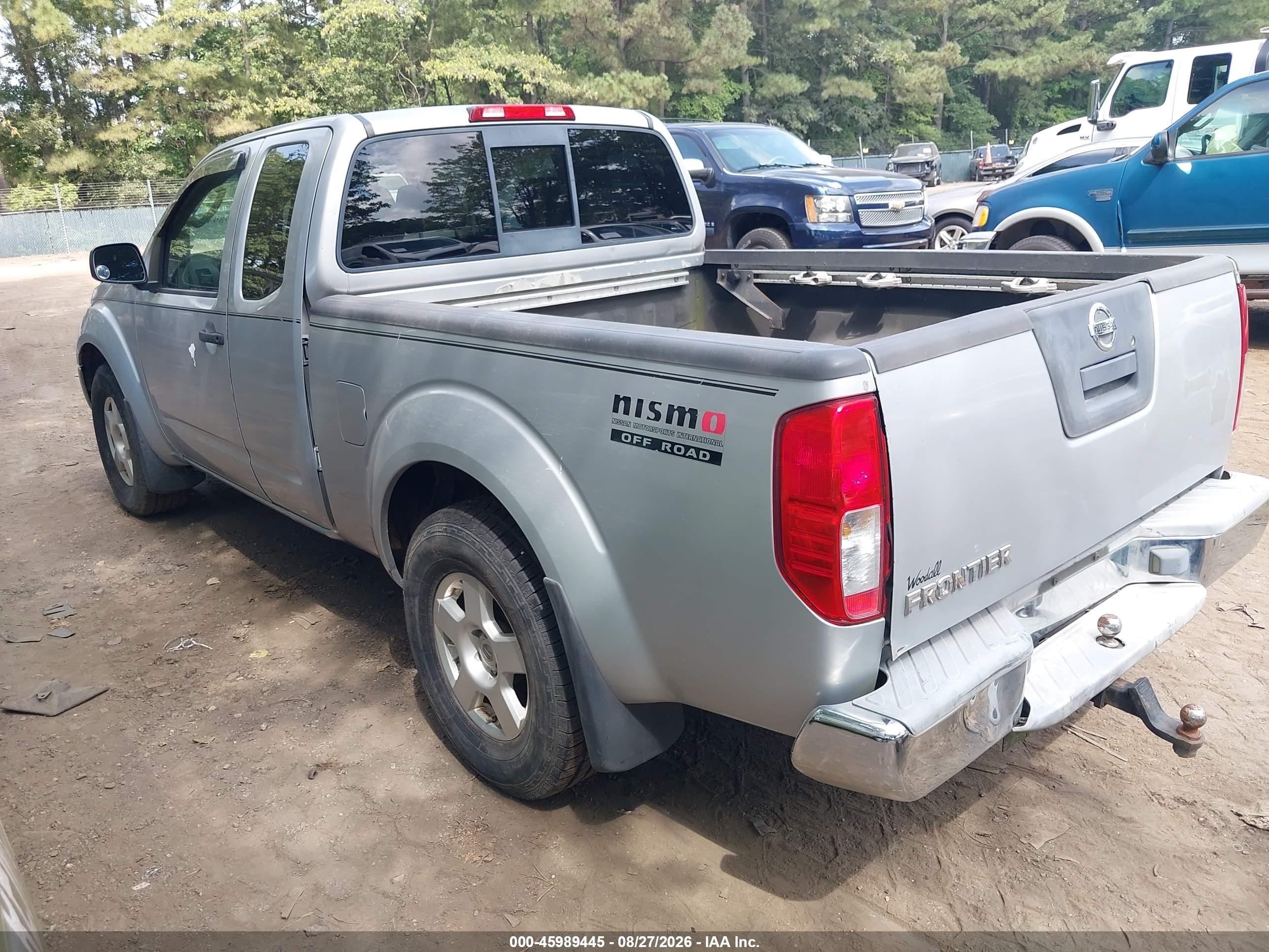 2005 Nissan Frontier Nismo Off Road Silver vin: 1N6AD06U35C418767