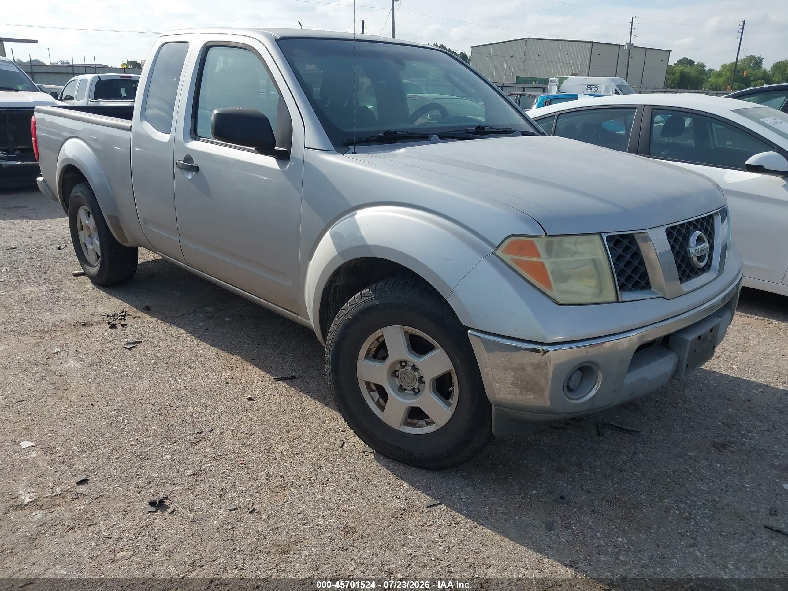 2006 Nissan Frontier Se Серебряный vin: 1N6AD06U36C429222
