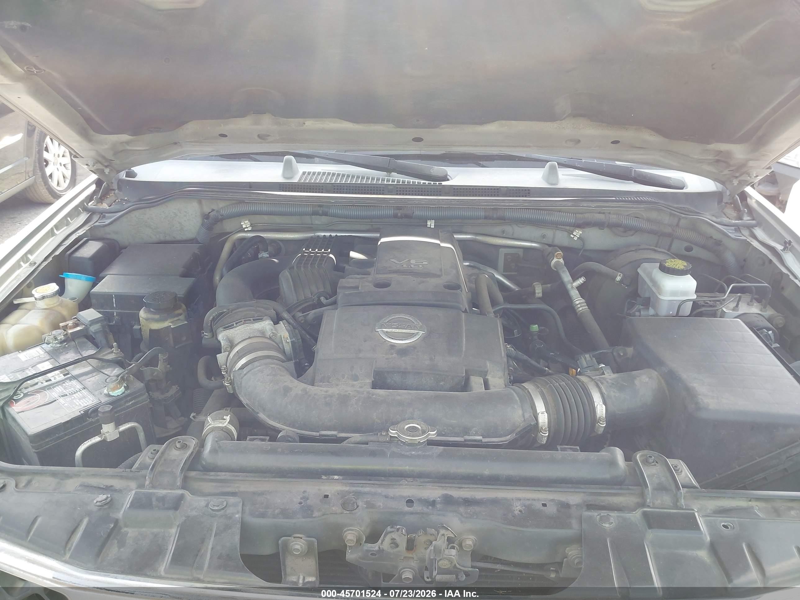 2006 Nissan Frontier Se Серебряный vin: 1N6AD06U36C429222
