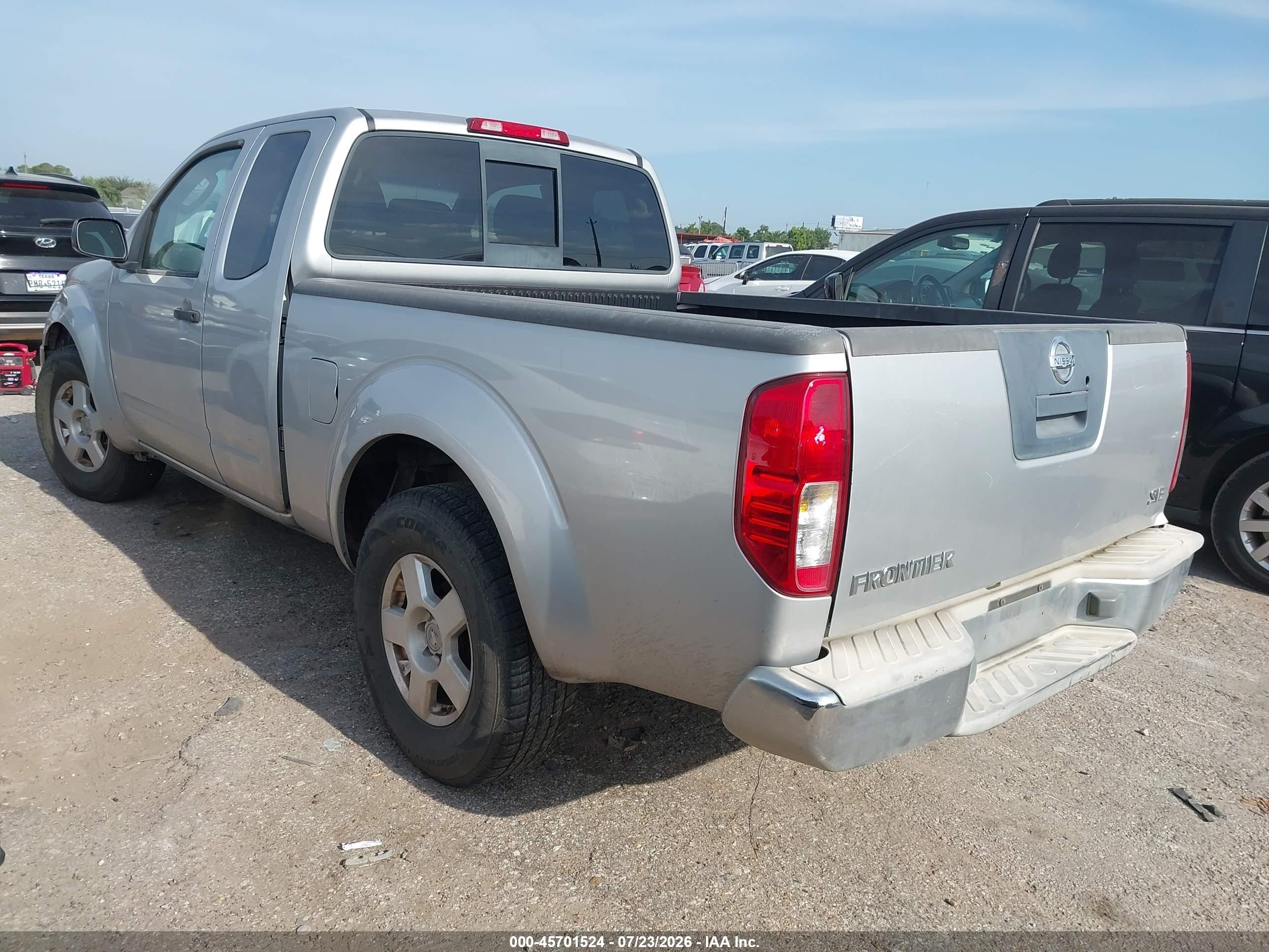 2006 Nissan Frontier Se Серебряный vin: 1N6AD06U36C429222