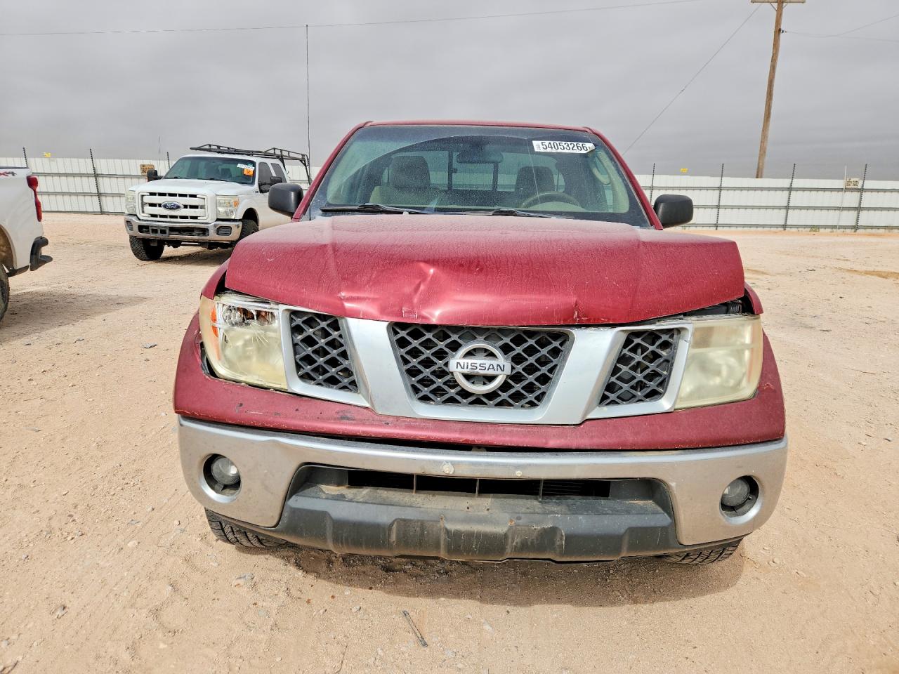 2007 Nissan Frontier King Cab Le Maroon vin: 1N6AD06U37C448743