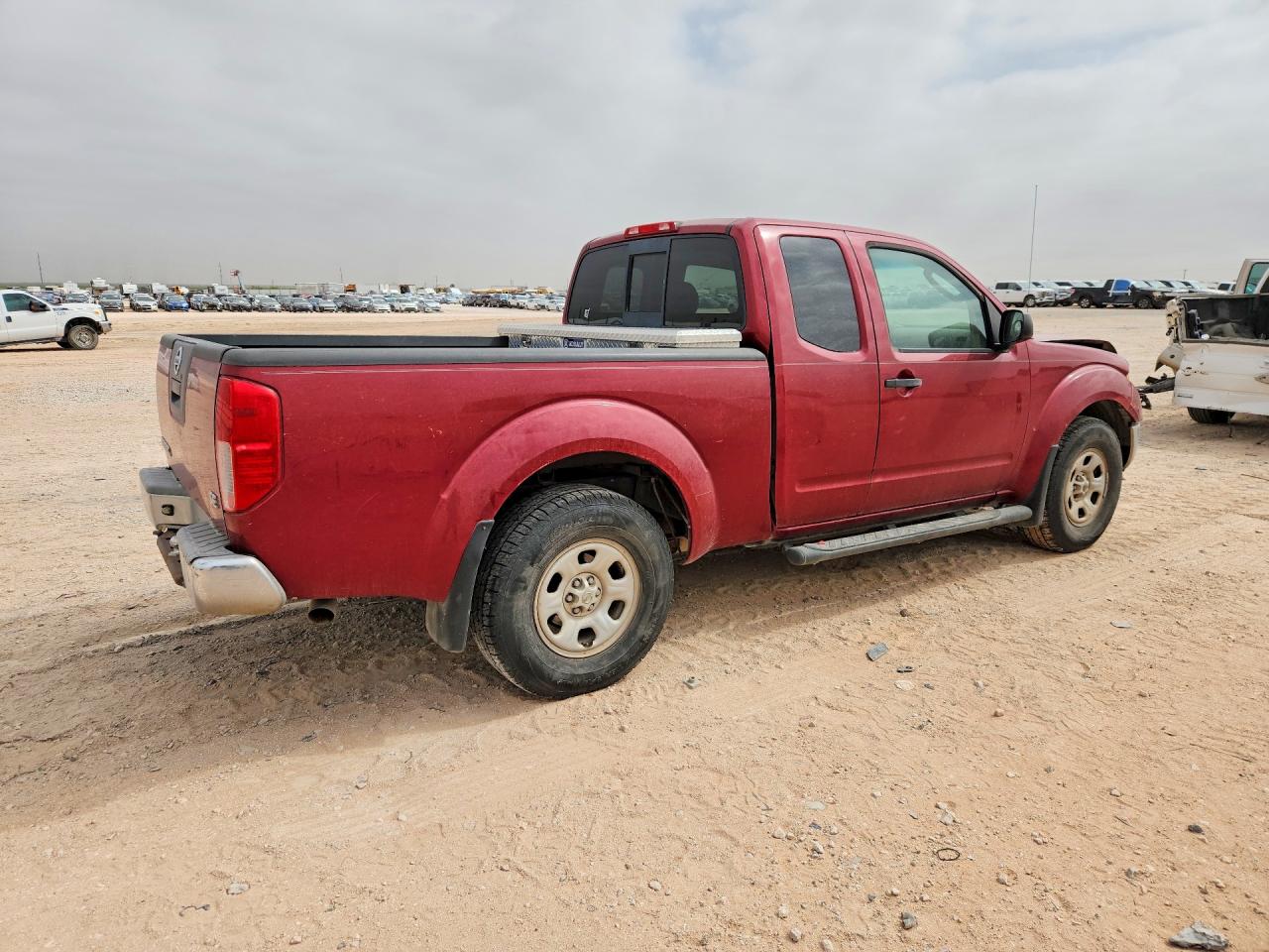2007 Nissan Frontier King Cab Le Maroon vin: 1N6AD06U37C448743