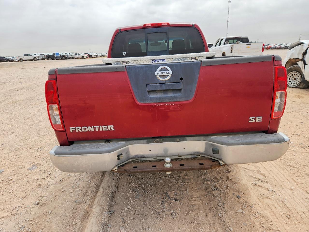 2007 Nissan Frontier King Cab Le Maroon vin: 1N6AD06U37C448743
