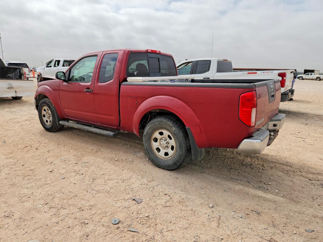 2007 Nissan Frontier King Cab Le Maroon vin: 1N6AD06U37C448743