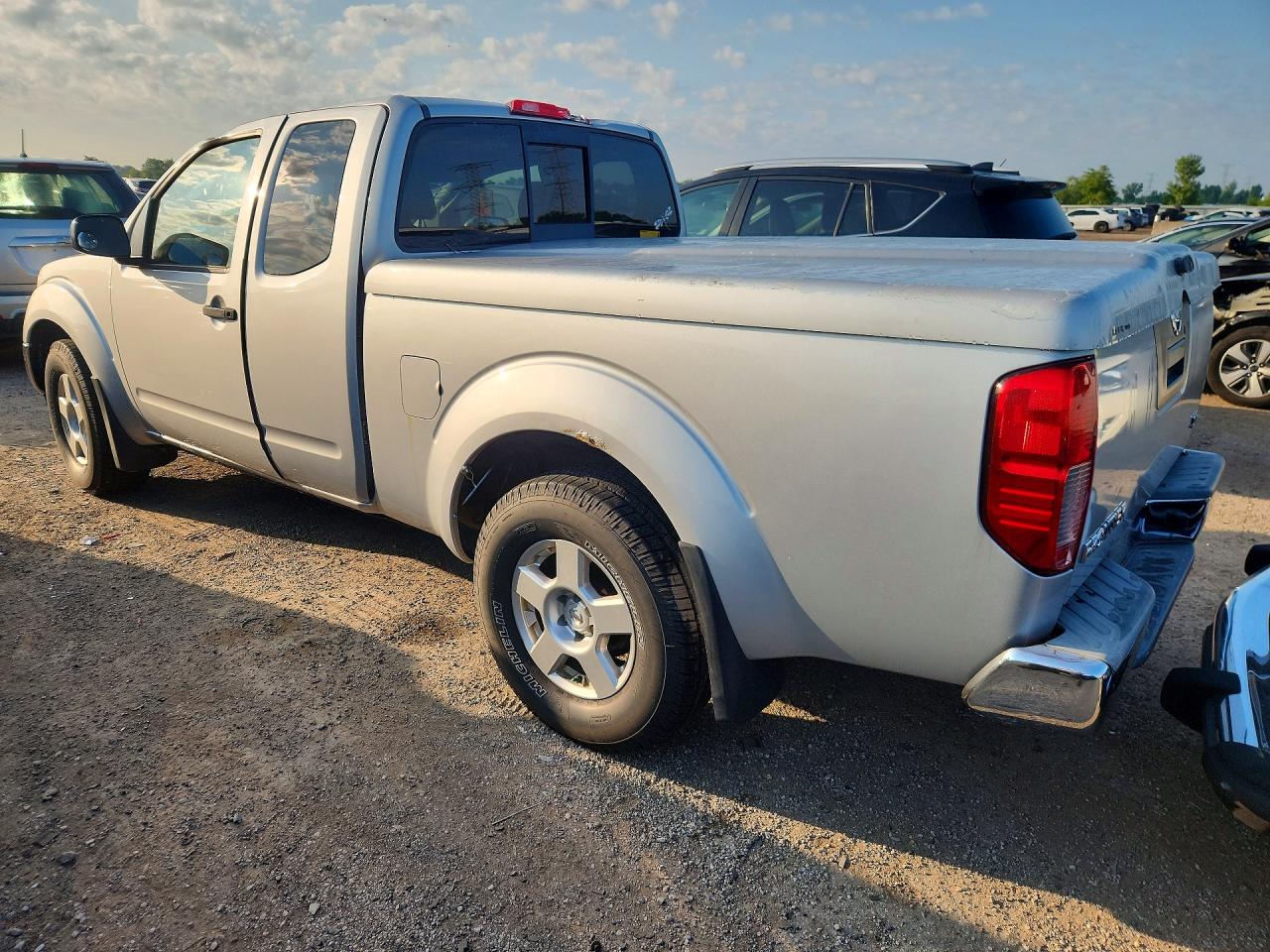 2008 Nissan Frontier Se V6 Silver vin: 1N6AD06U48C447795