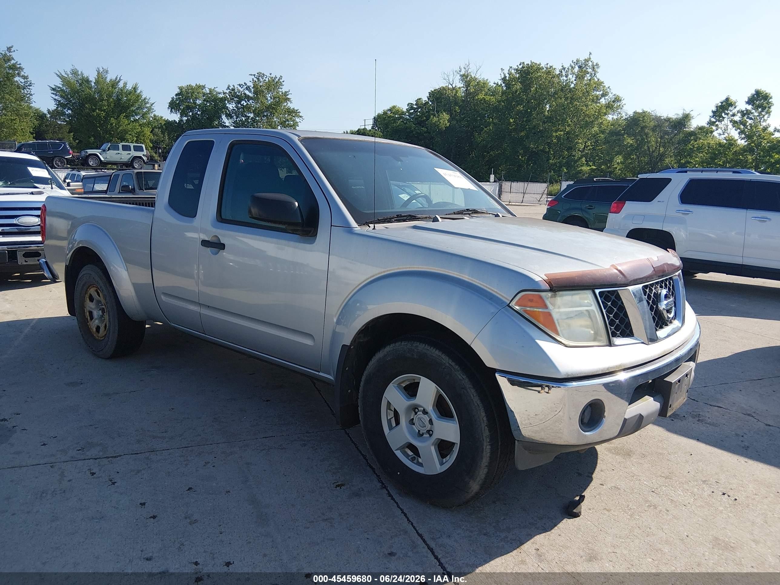 2005 Nissan Frontier 2wd Se Silver vin: 1N6AD06U55C423498
