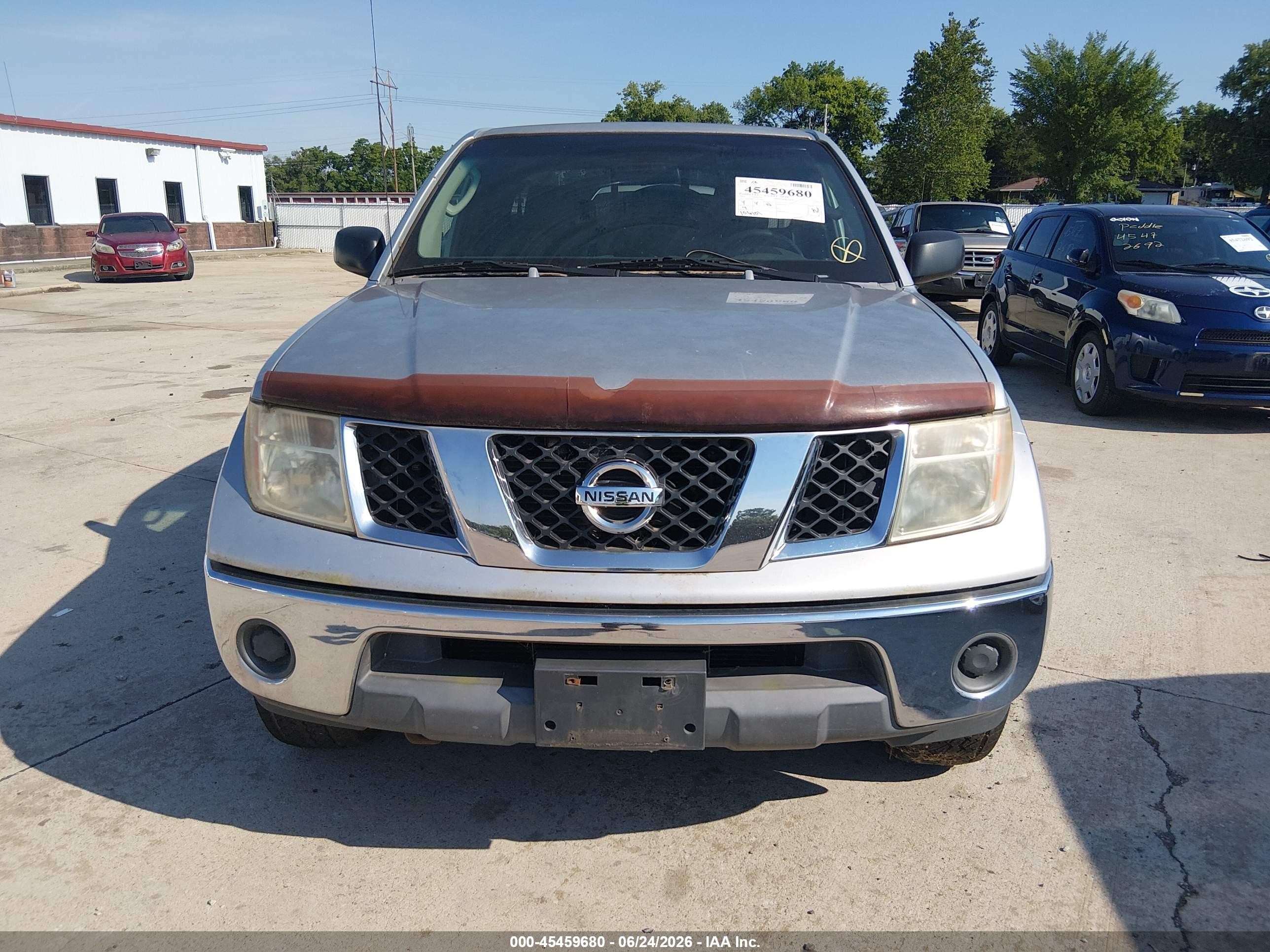 2005 Nissan Frontier 2wd Se Silver vin: 1N6AD06U55C423498