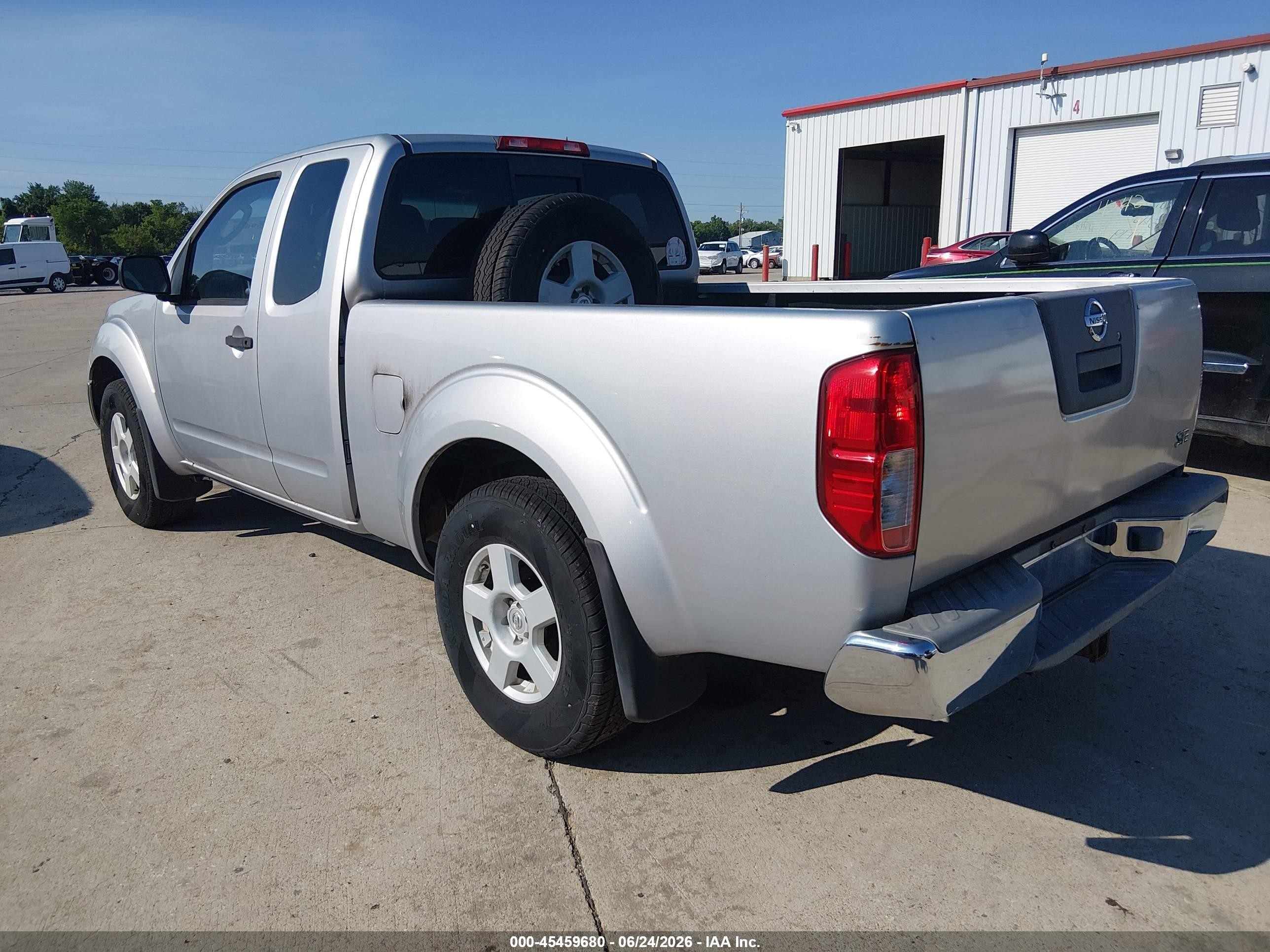 2005 Nissan Frontier 2wd Se Silver vin: 1N6AD06U55C423498