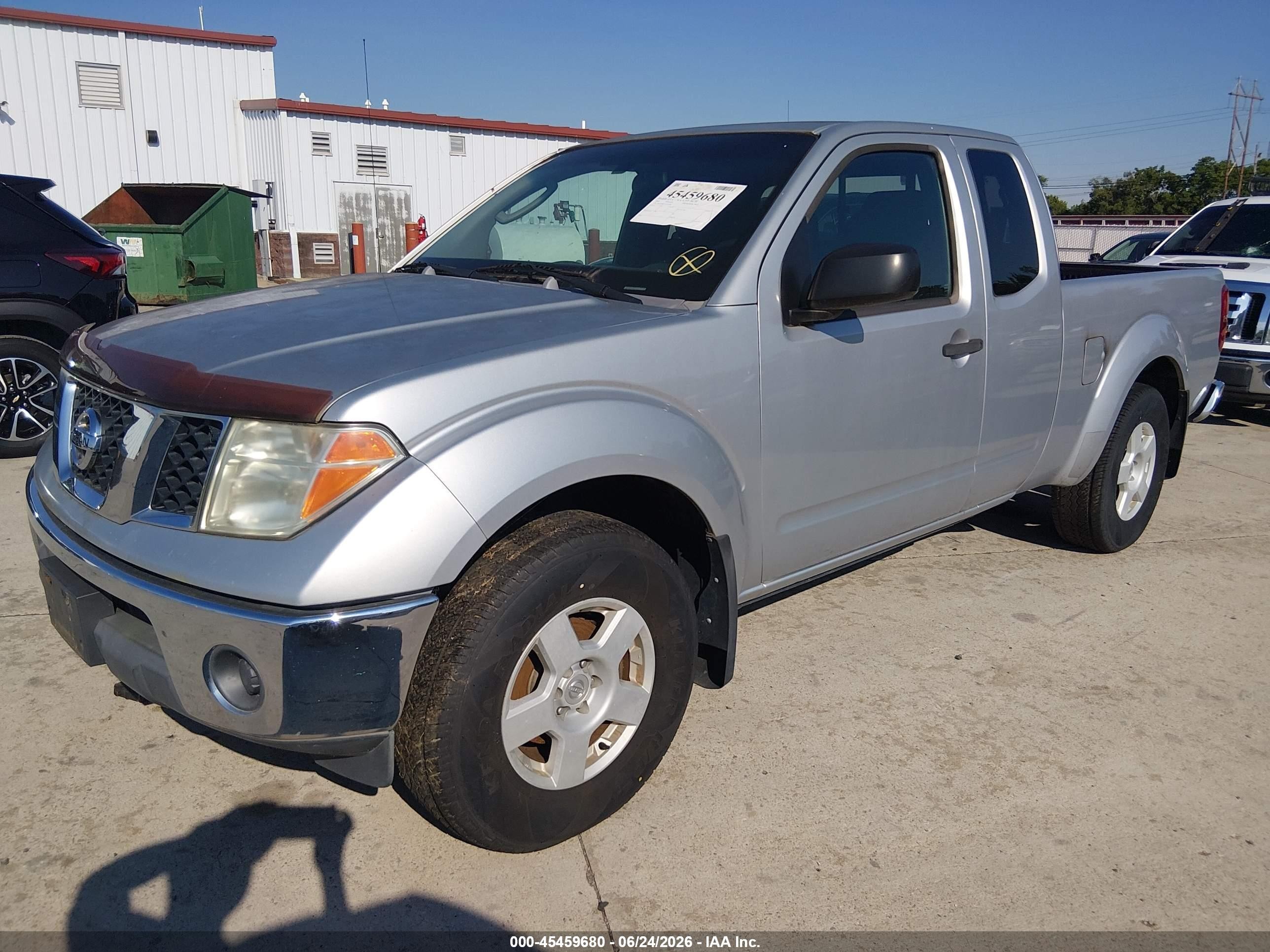 2005 Nissan Frontier 2wd Se Silver vin: 1N6AD06U55C423498