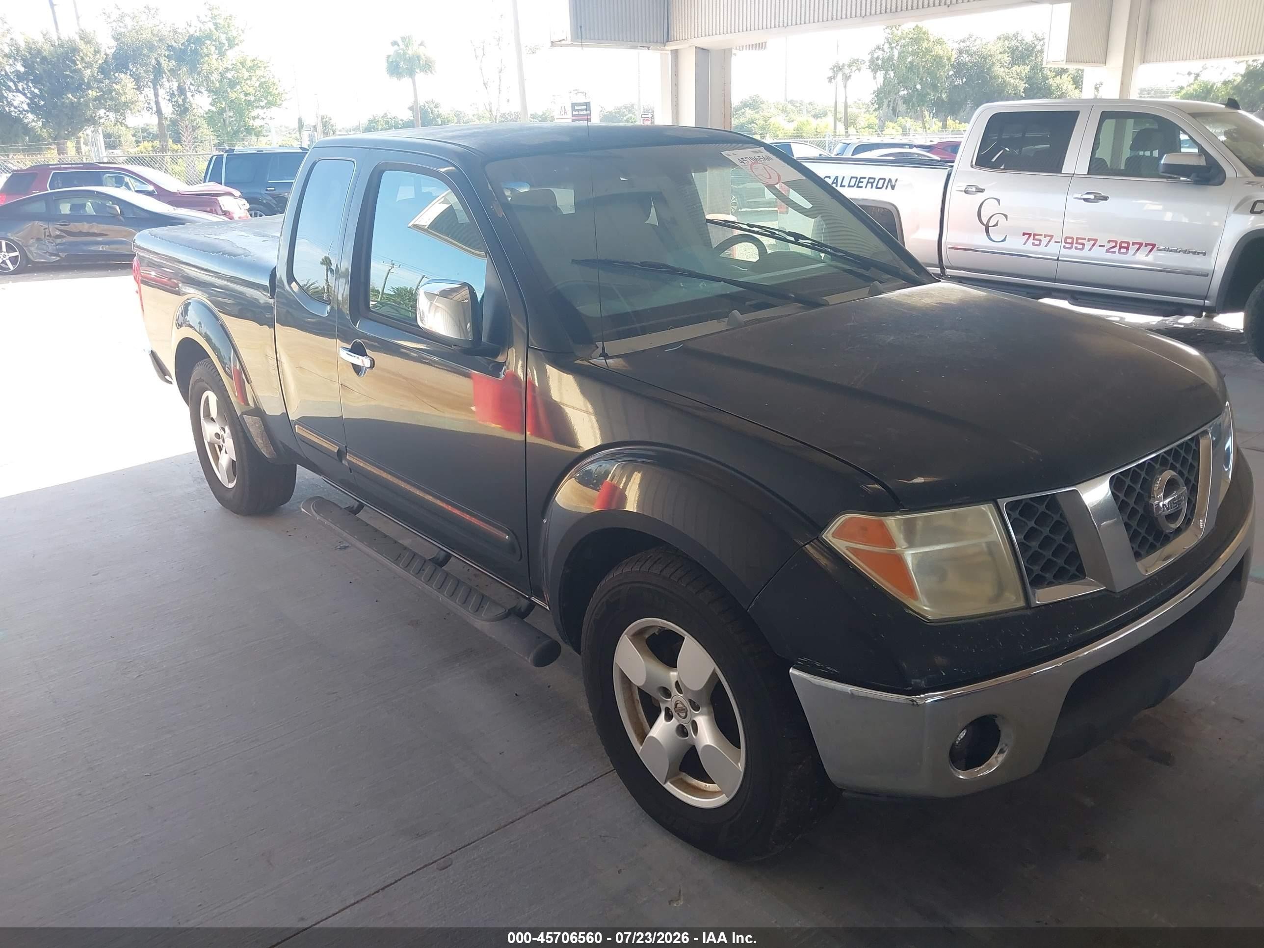 2006 Nissan Frontier Le Black vin: 1N6AD06U56C444692