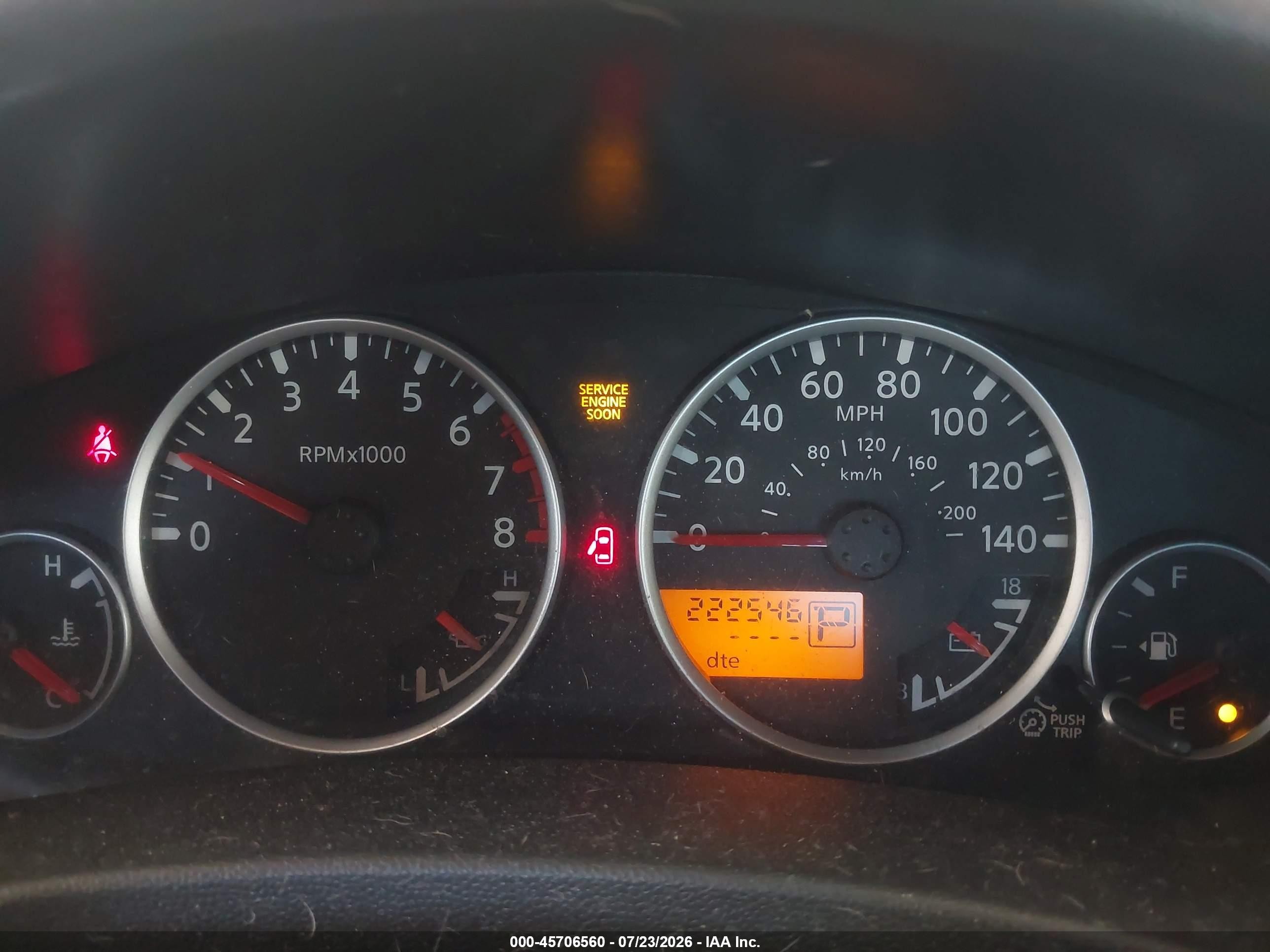 2006 Nissan Frontier Le Black vin: 1N6AD06U56C444692