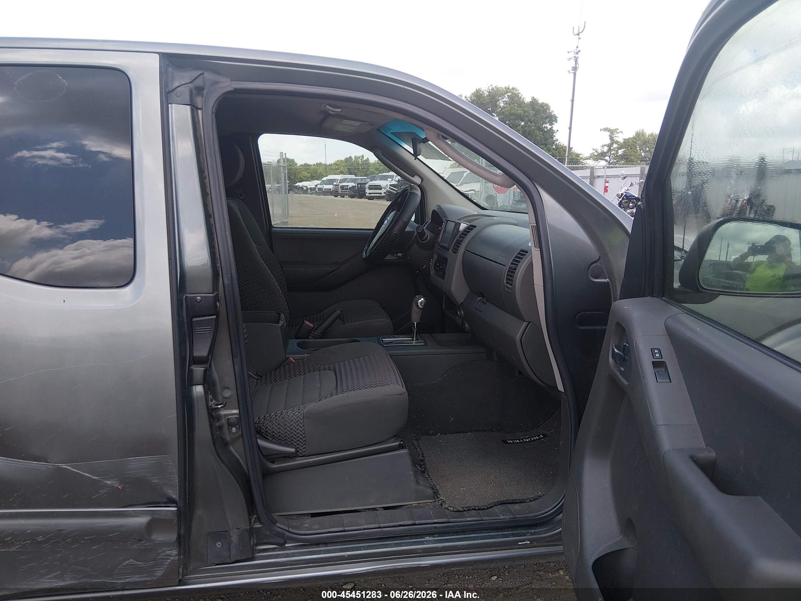 2007 Nissan Frontier Se Gray vin: 1N6AD06U57C427098