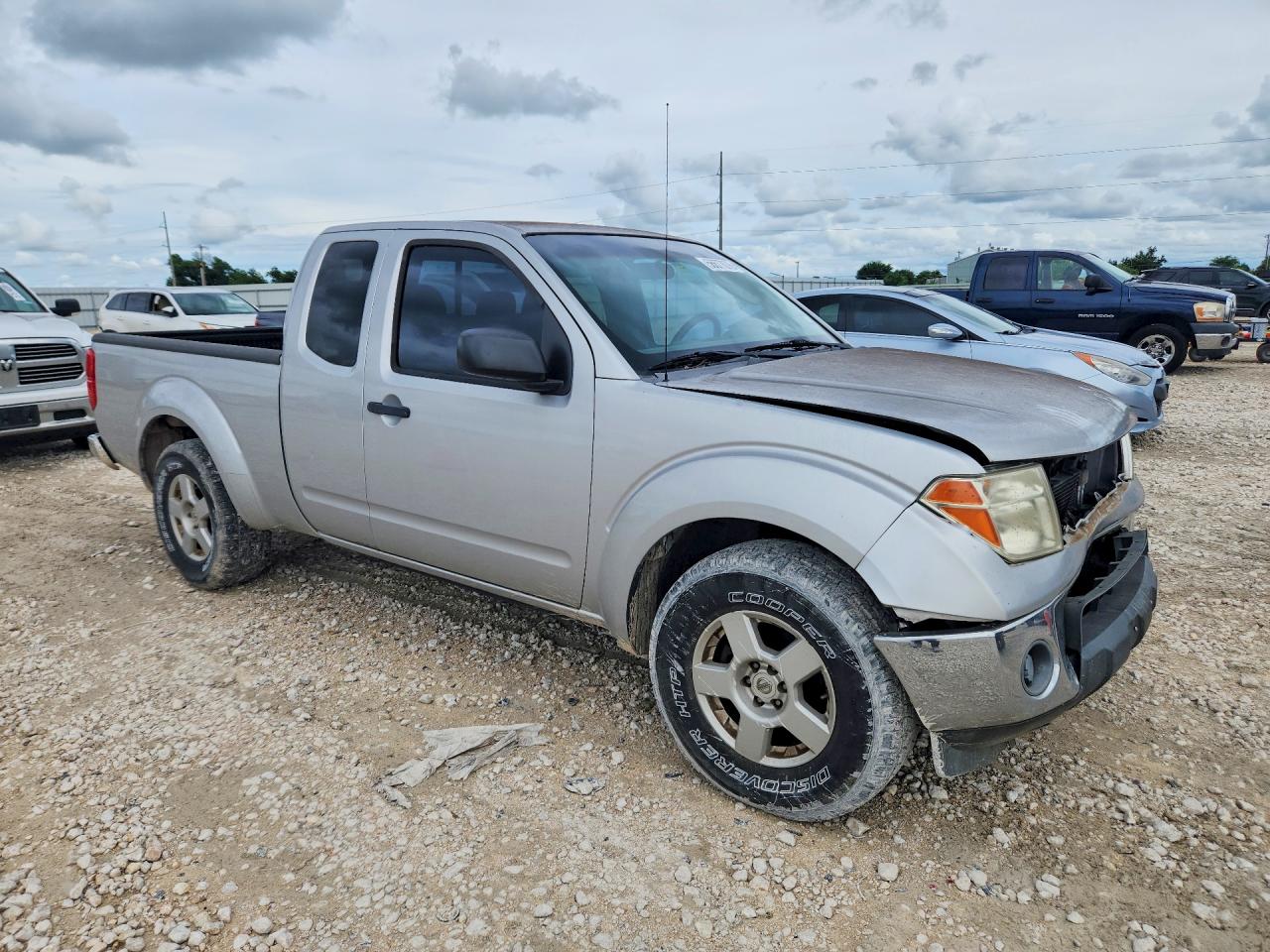 2007 Nissan Frontier Se Silver vin: 1N6AD06U57C464930