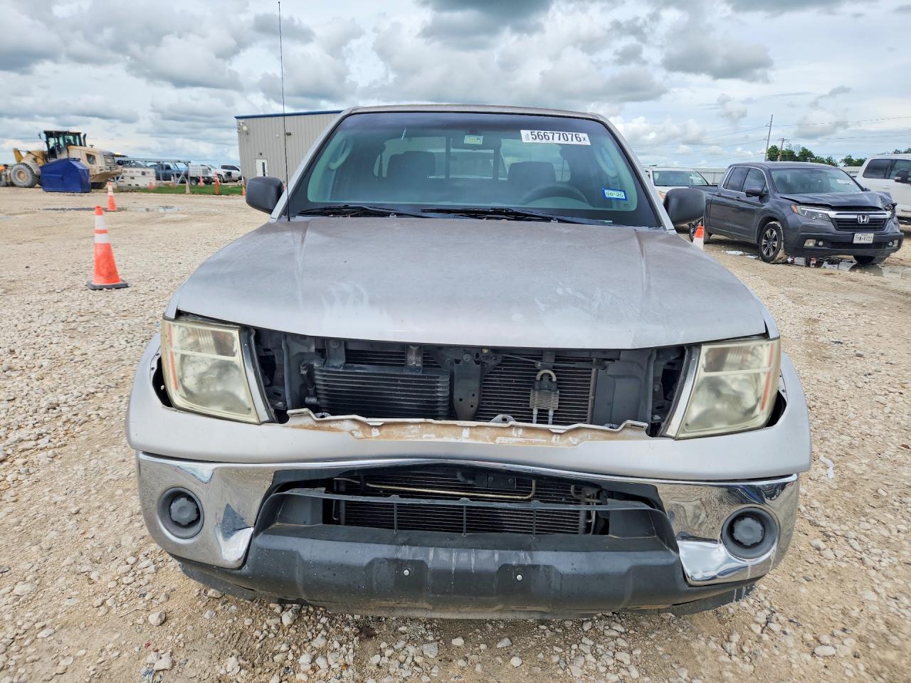 2007 Nissan Frontier Se Silver vin: 1N6AD06U57C464930