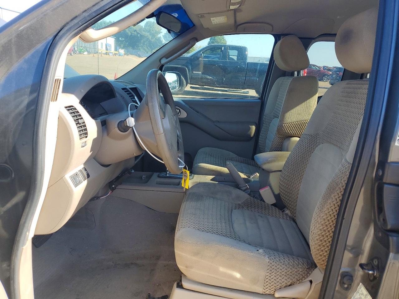 2008 Nissan Frontier Se V6 Gray vin: 1N6AD06U58C409735