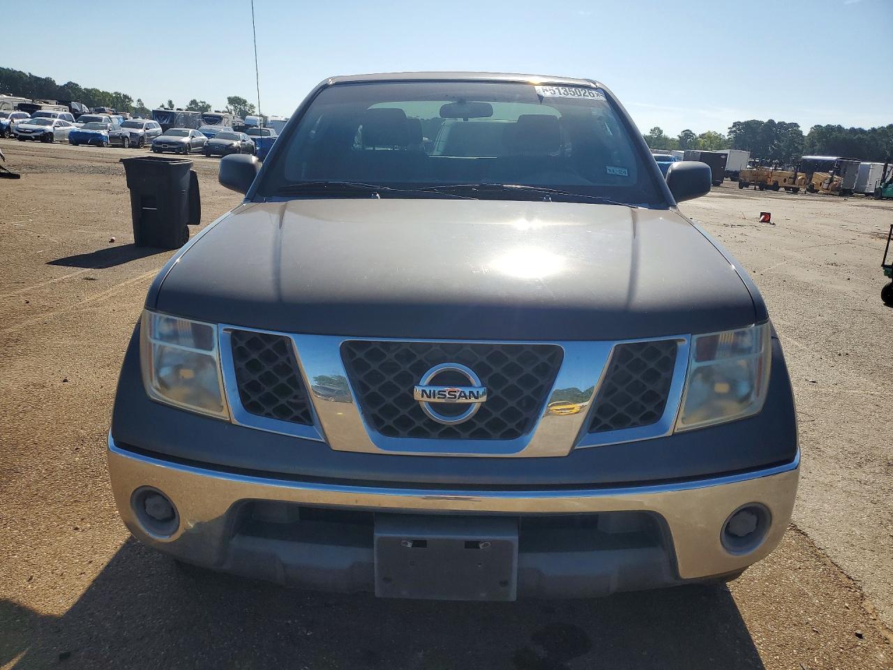 2008 Nissan Frontier Se V6 Gray vin: 1N6AD06U58C409735