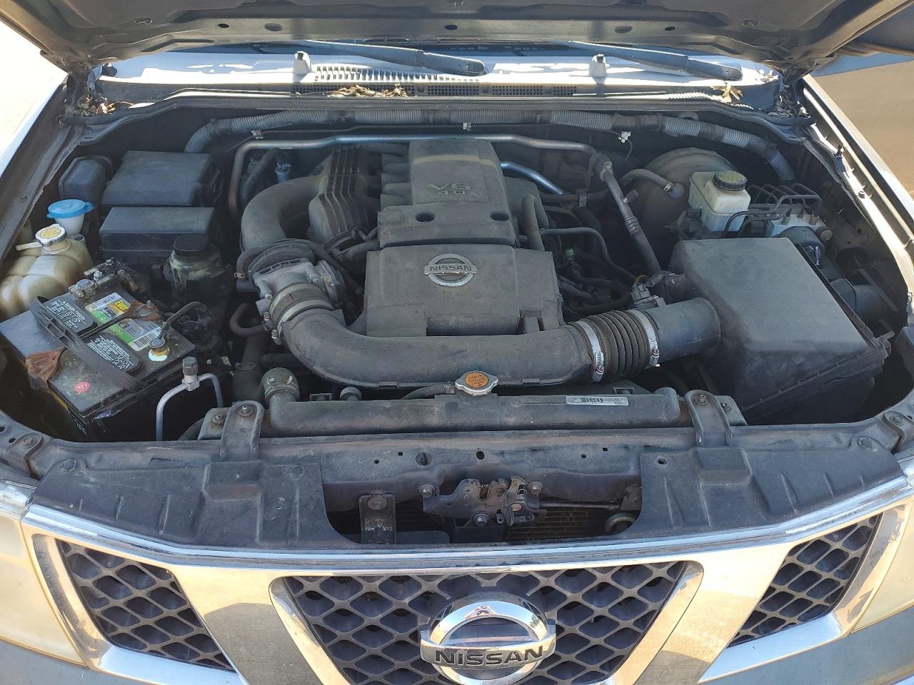 2008 Nissan Frontier Se V6 Gray vin: 1N6AD06U58C409735