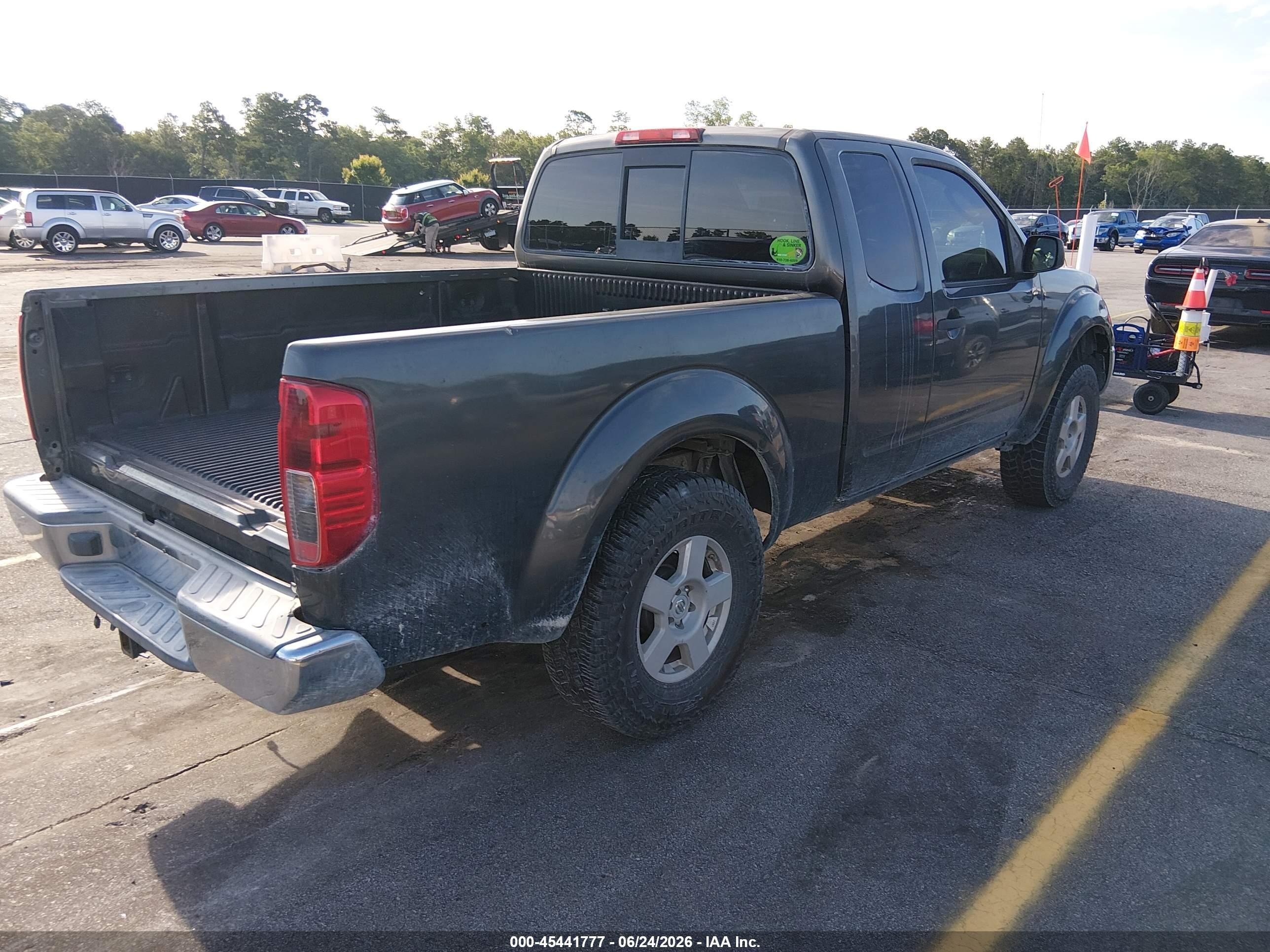 2005 Nissan Frontier 2wd Se Gray vin: 1N6AD06U65C452329