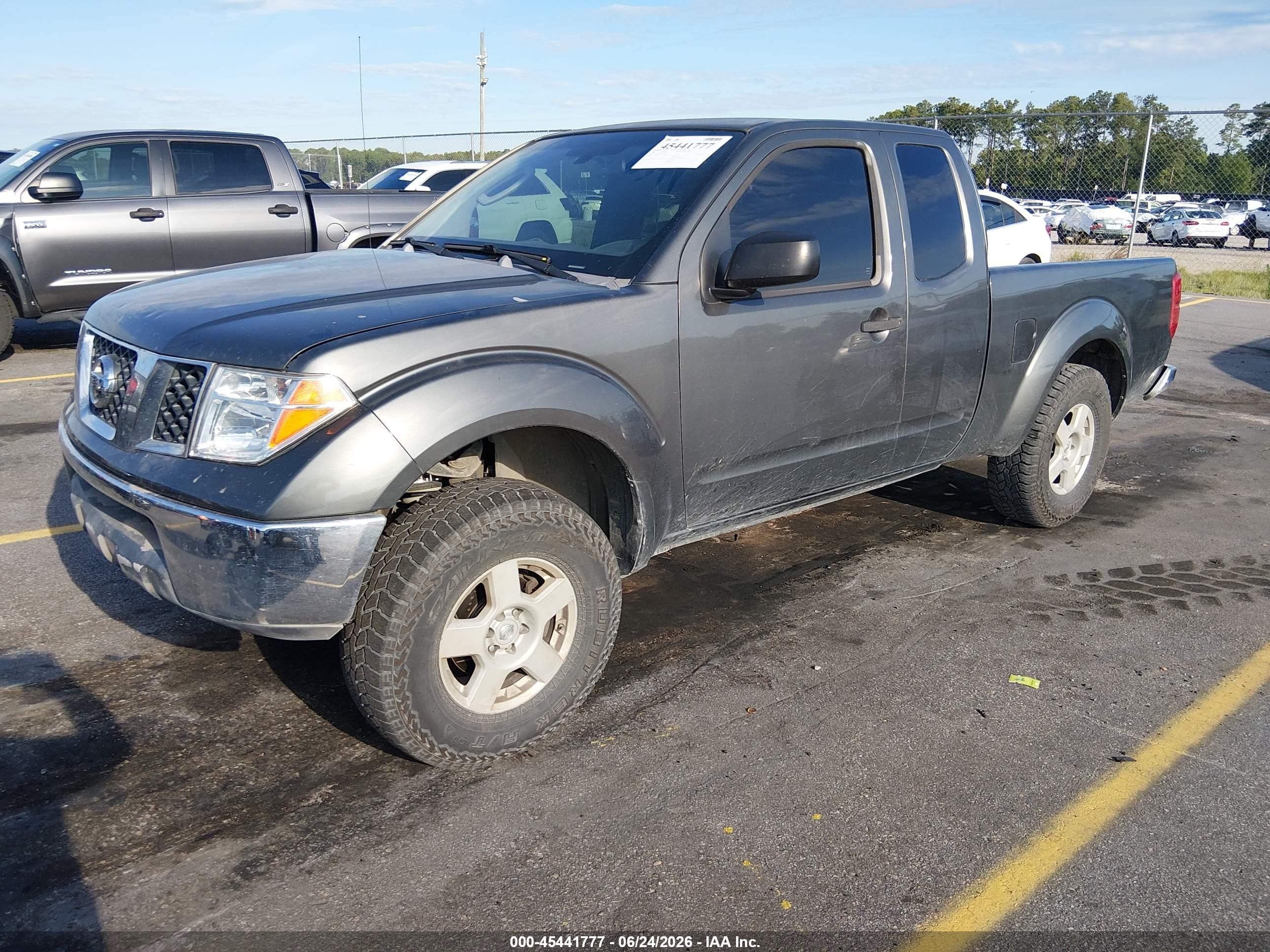2005 Nissan Frontier 2wd Se Gray vin: 1N6AD06U65C452329