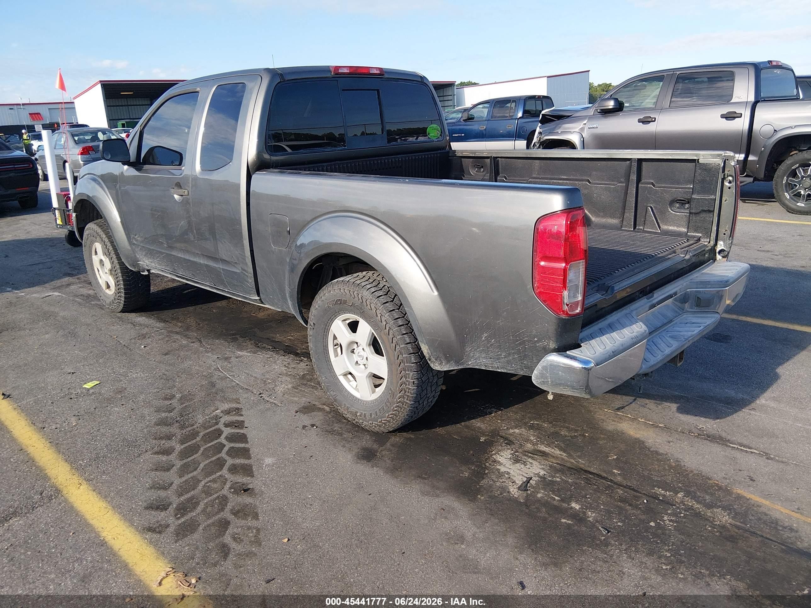 2005 Nissan Frontier 2wd Se Gray vin: 1N6AD06U65C452329