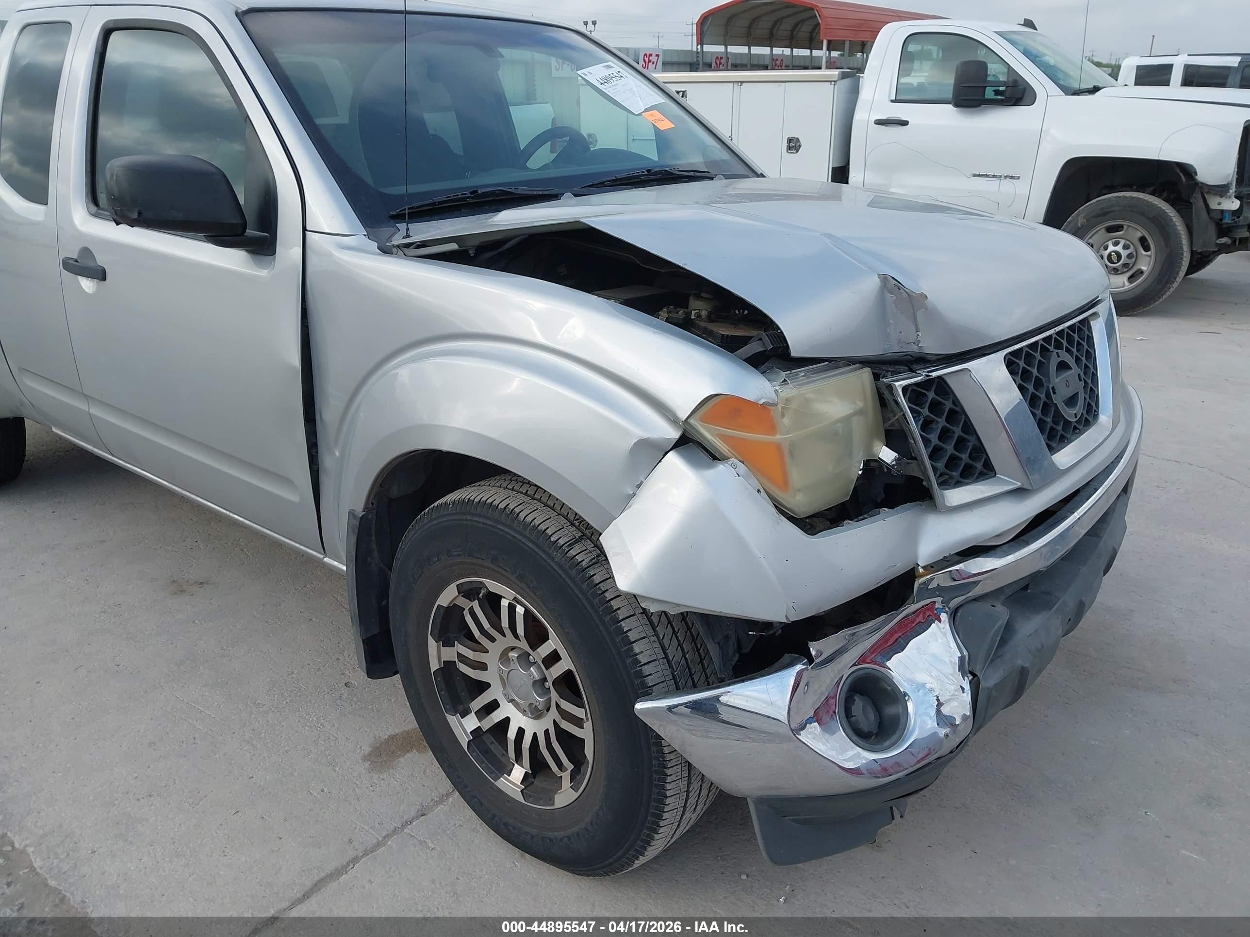 2005 Nissan Frontier Se Silver vin: 1N6AD06U65C466019