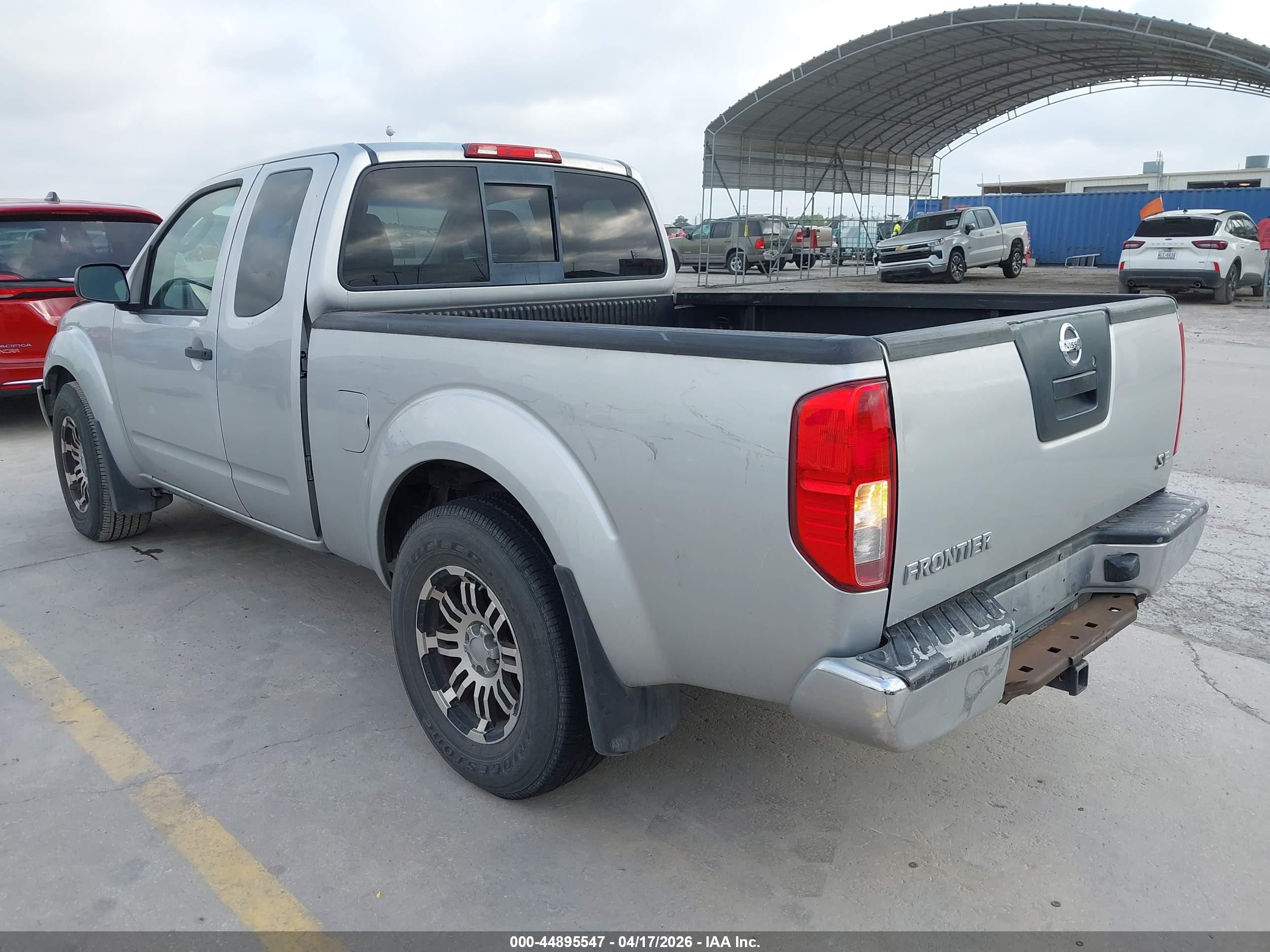 2005 Nissan Frontier Se Silver vin: 1N6AD06U65C466019