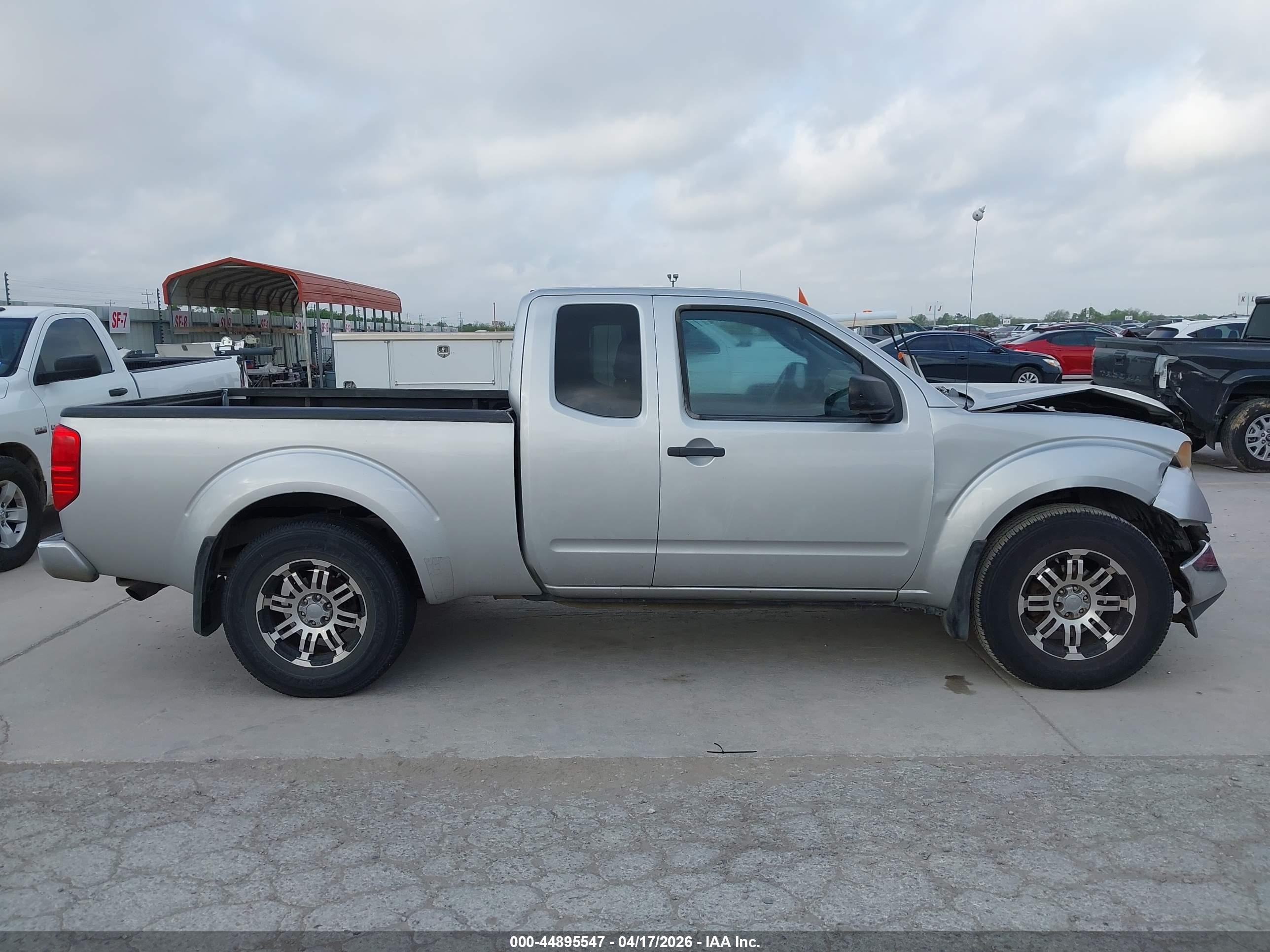 2005 Nissan Frontier Se Silver vin: 1N6AD06U65C466019